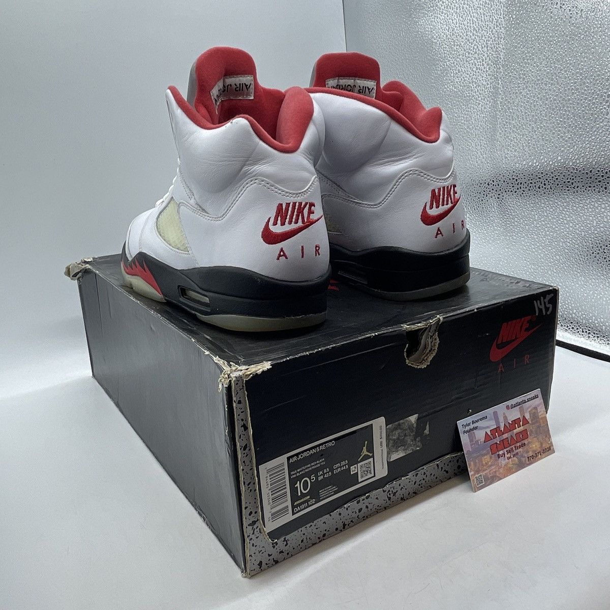 Jordan Brand Air Jordan 5 fire red Size US 10.5 / EU 43-44 - 4 Thumbnail