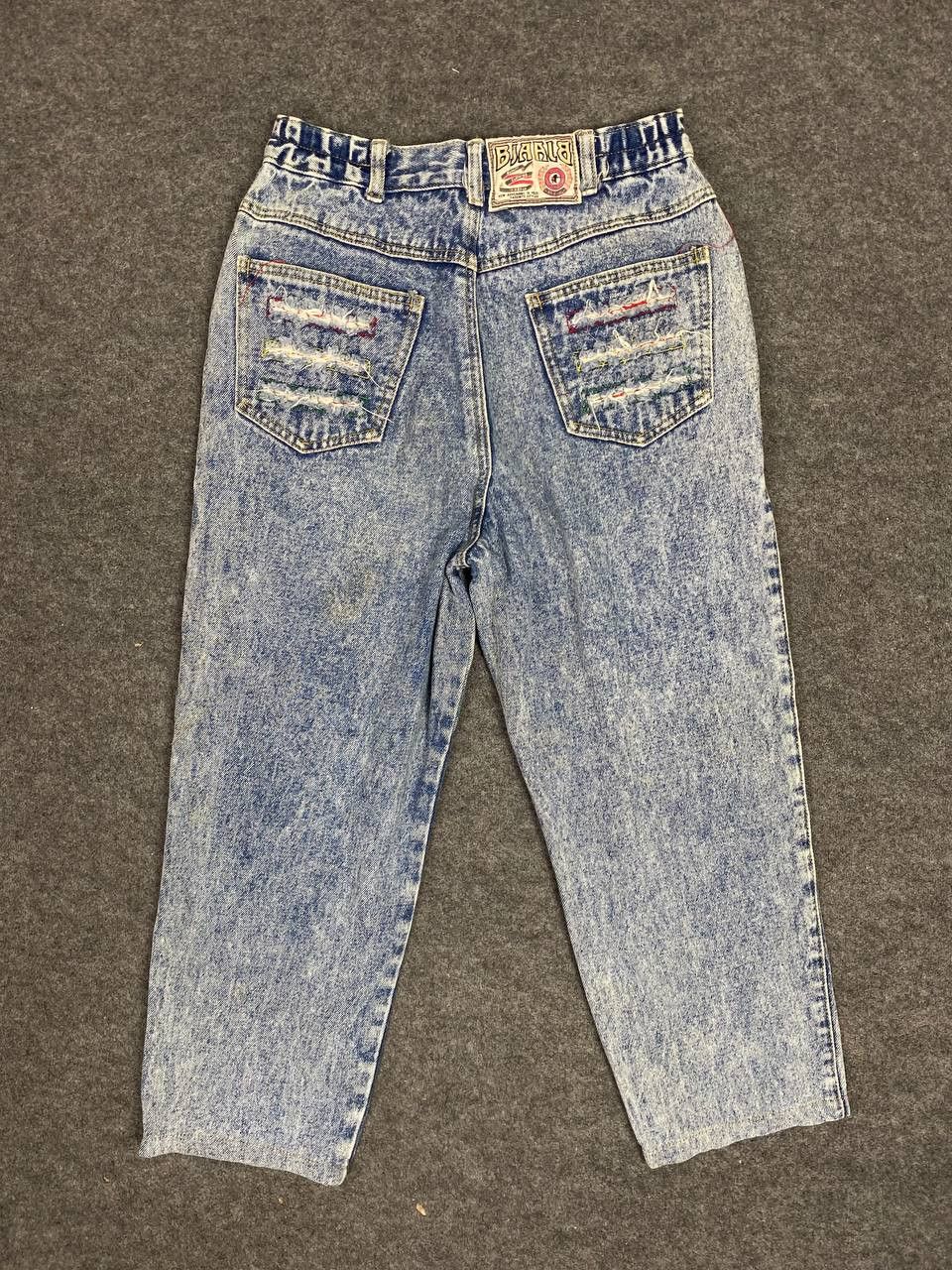 Japanese Brand vintage japanese brands shashiko denim distressed highwaist Size US 28 / EU 44 - 3 Thumbnail