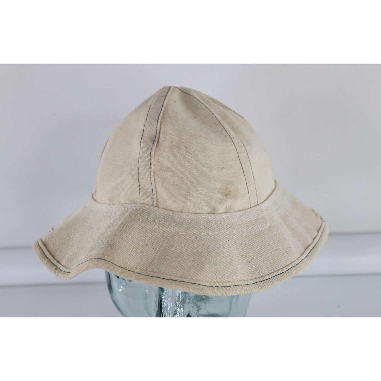 Vintage Vtg 60s 70s Streetwear Canvas Bucket Hat Cap Size ONE SIZE - 1 Thumbnail