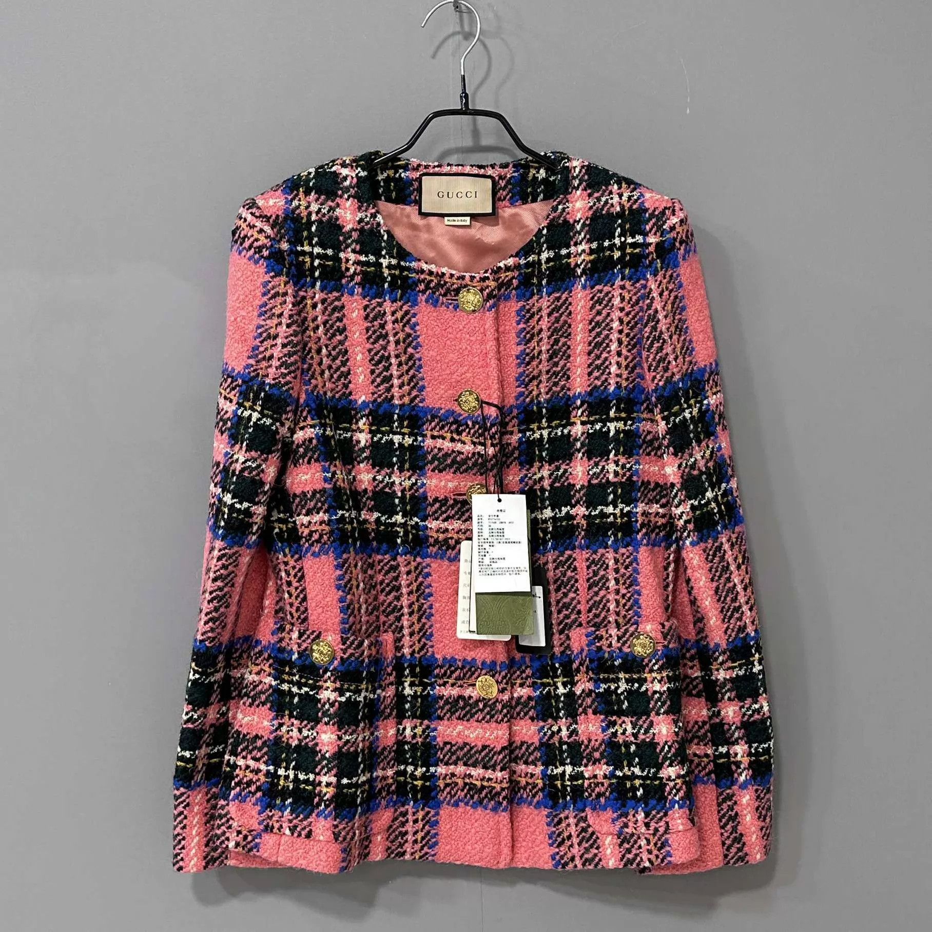 Gucci GUCCI Coco tweed jacket women's 36 with tags Size XS / US 0-2 / IT 36-38 - 1 Thumbnail