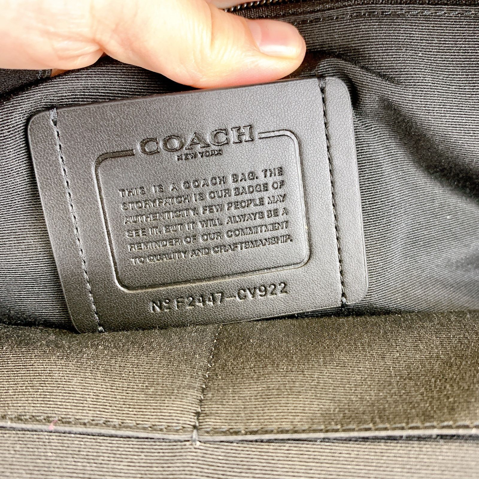 Coach Coach Cv922 West Backpack Varsity Stripe /Denim/Chalk Size ONE SIZE - 7 Thumbnail