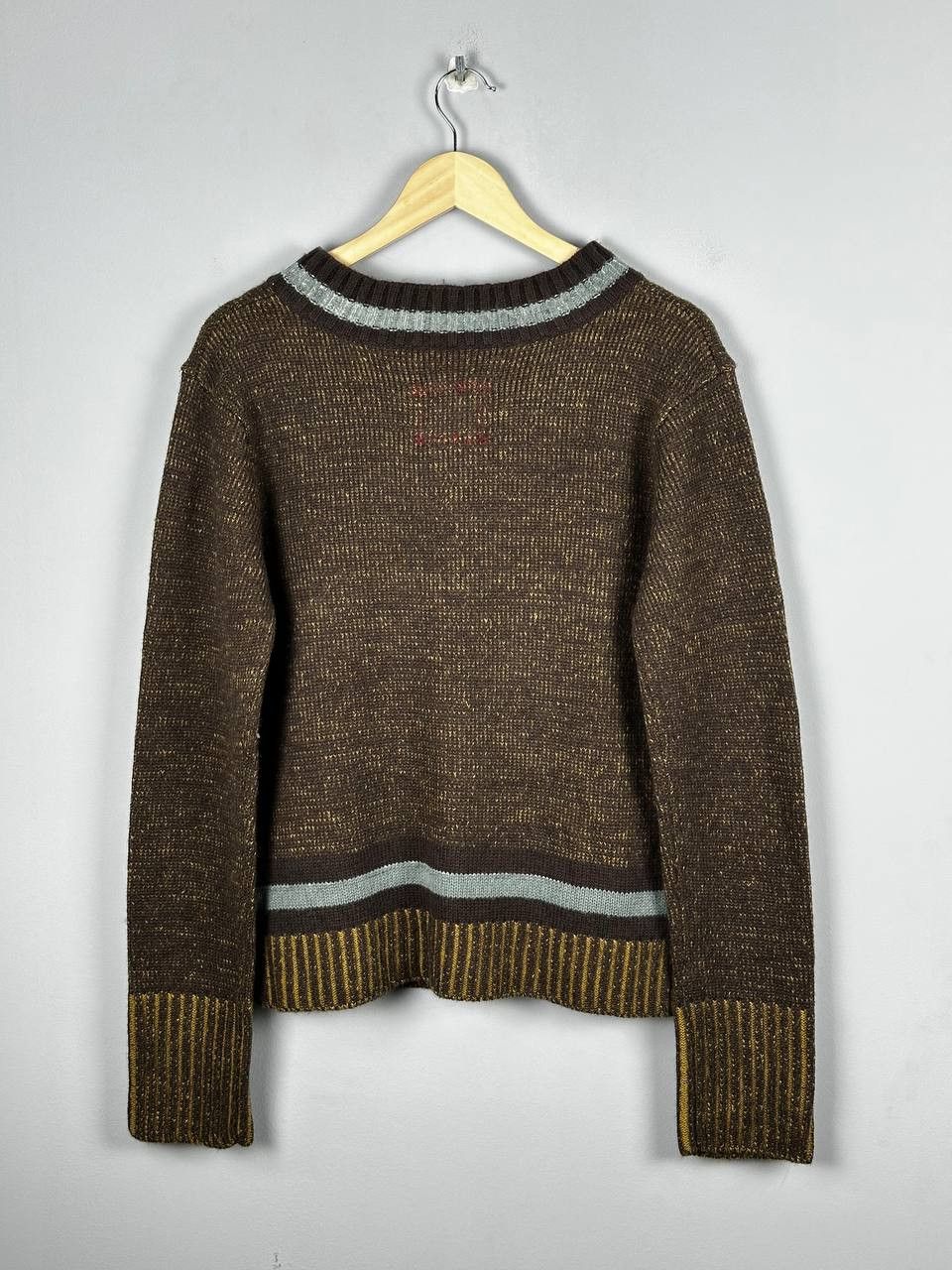 Japanese Brand Tough Jeansmith Japanese Heavy Knitted Sweater Grunge Size US S / EU 44-46 / 1 - 10 Thumbnail