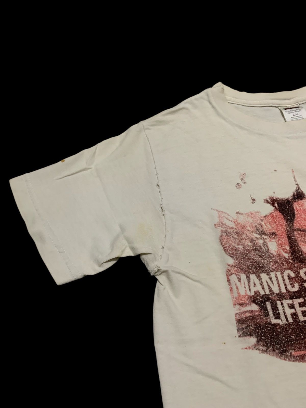 Band Tees Vintage Manic Street Preachers Lifeblood Tour 2004 Size US S / EU 44-46 / 1 - 7 Thumbnail