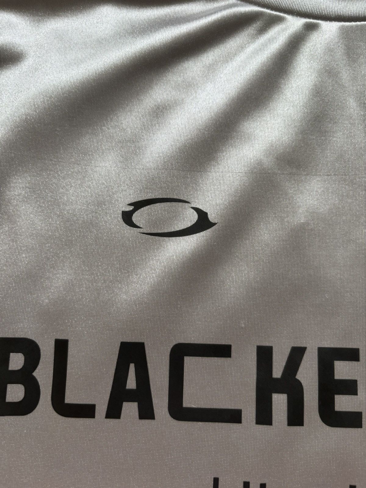 Vintage Vintage satin long sleeves racing jersey black energy Size US M / EU 48-50 / 2 - 7 Thumbnail