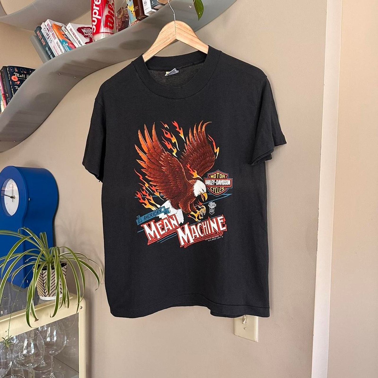 Harley Davidson × Vintage Vintage 1987 Harley Davidson Shirt Size US L / EU 52-54 / 3 - 1 Thumbnail