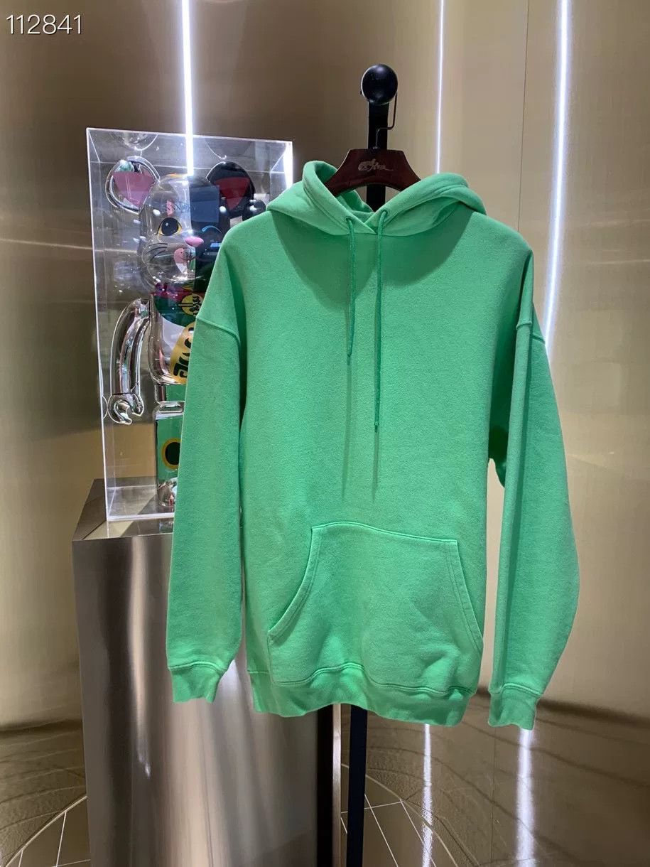 Balenciaga Balenciaga Green Hoodie XS Size XS / US 0-2 / IT 36-38 - 1 Thumbnail