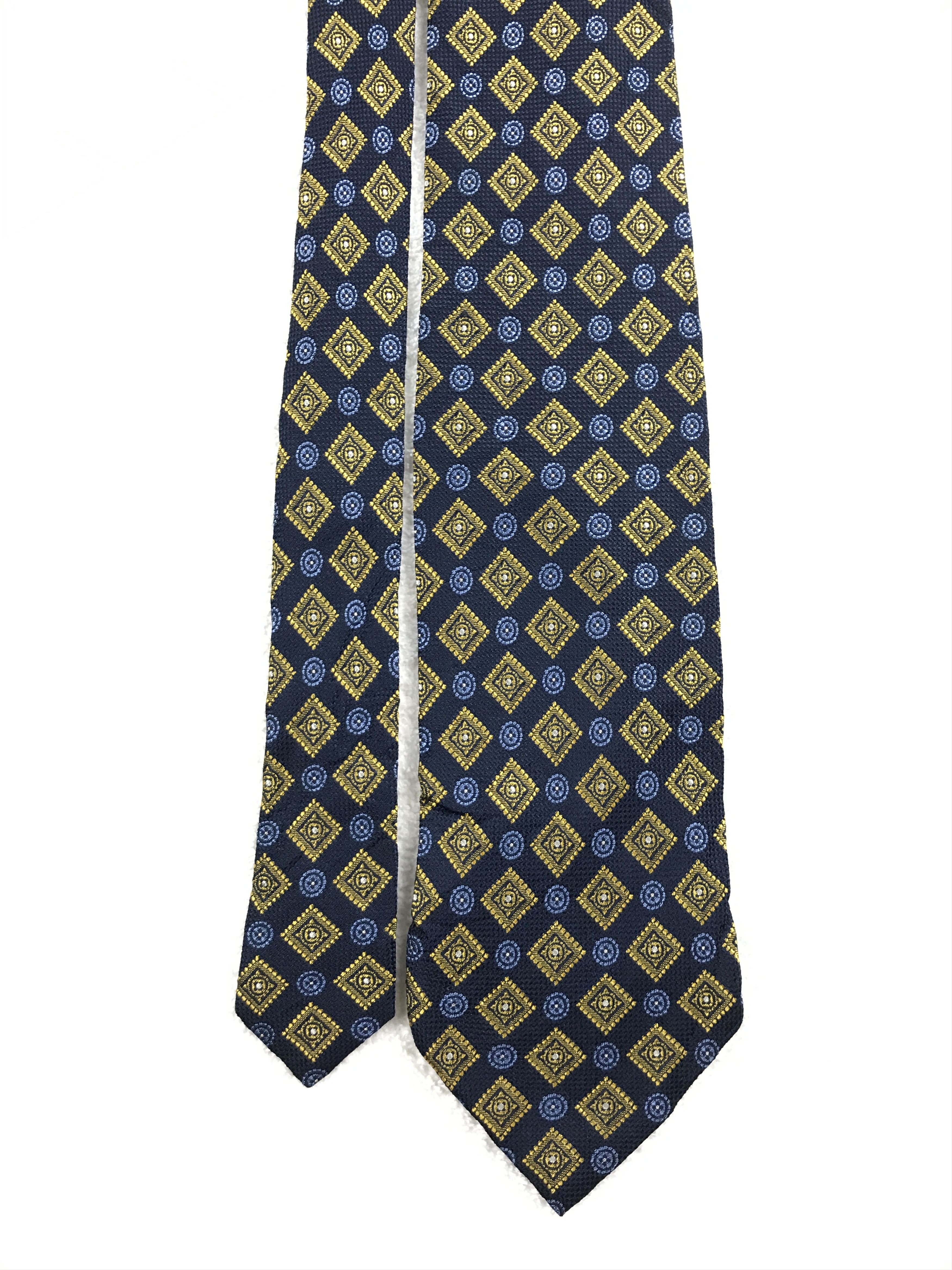 Trussardi × Vintage Vintage Trussardi Silk Necktie Size ONE SIZE - 3 Thumbnail