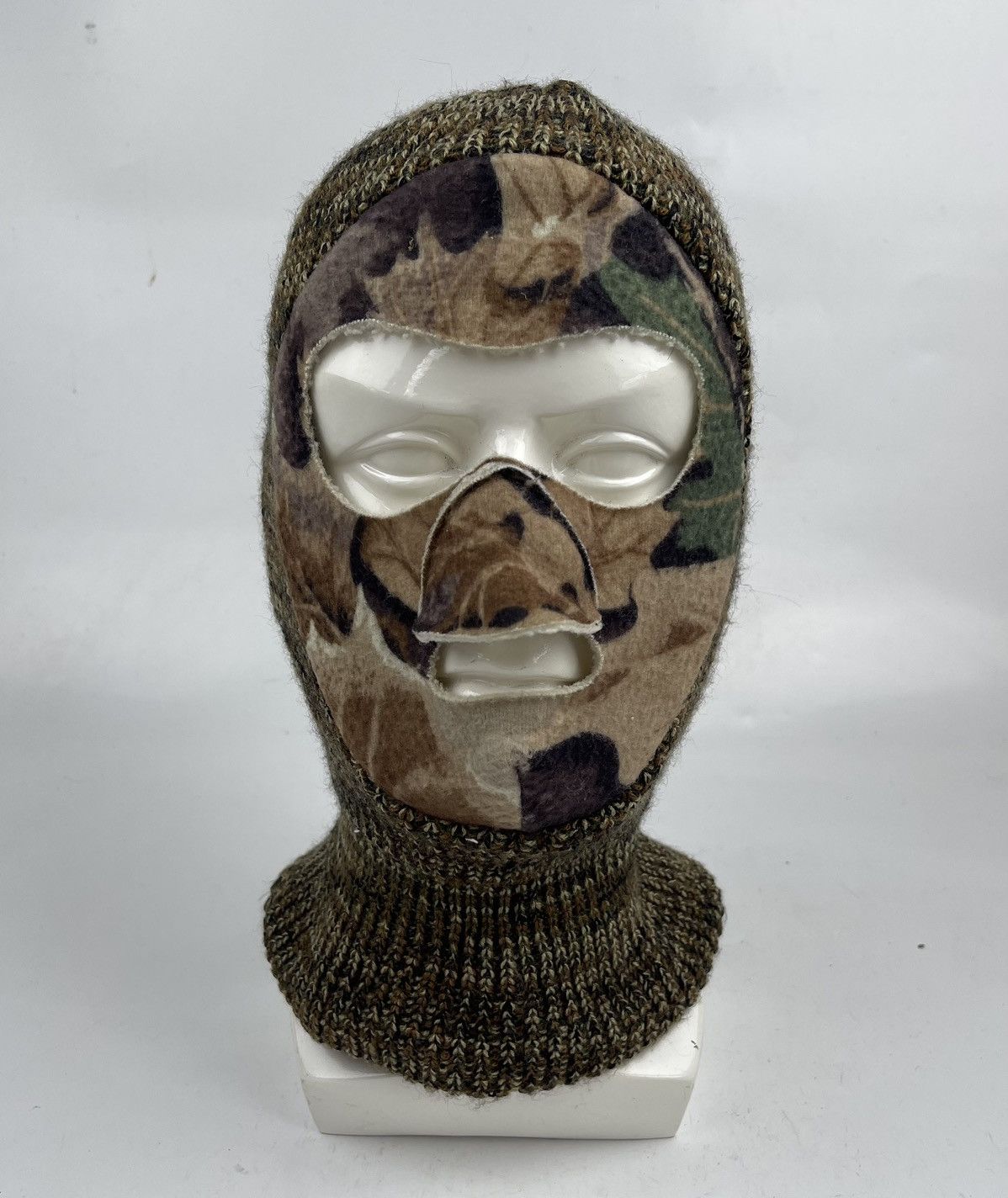 Japanese Brand rare design real tree style balaclava ski mask tc26 Size ONE SIZE - 2 Thumbnail