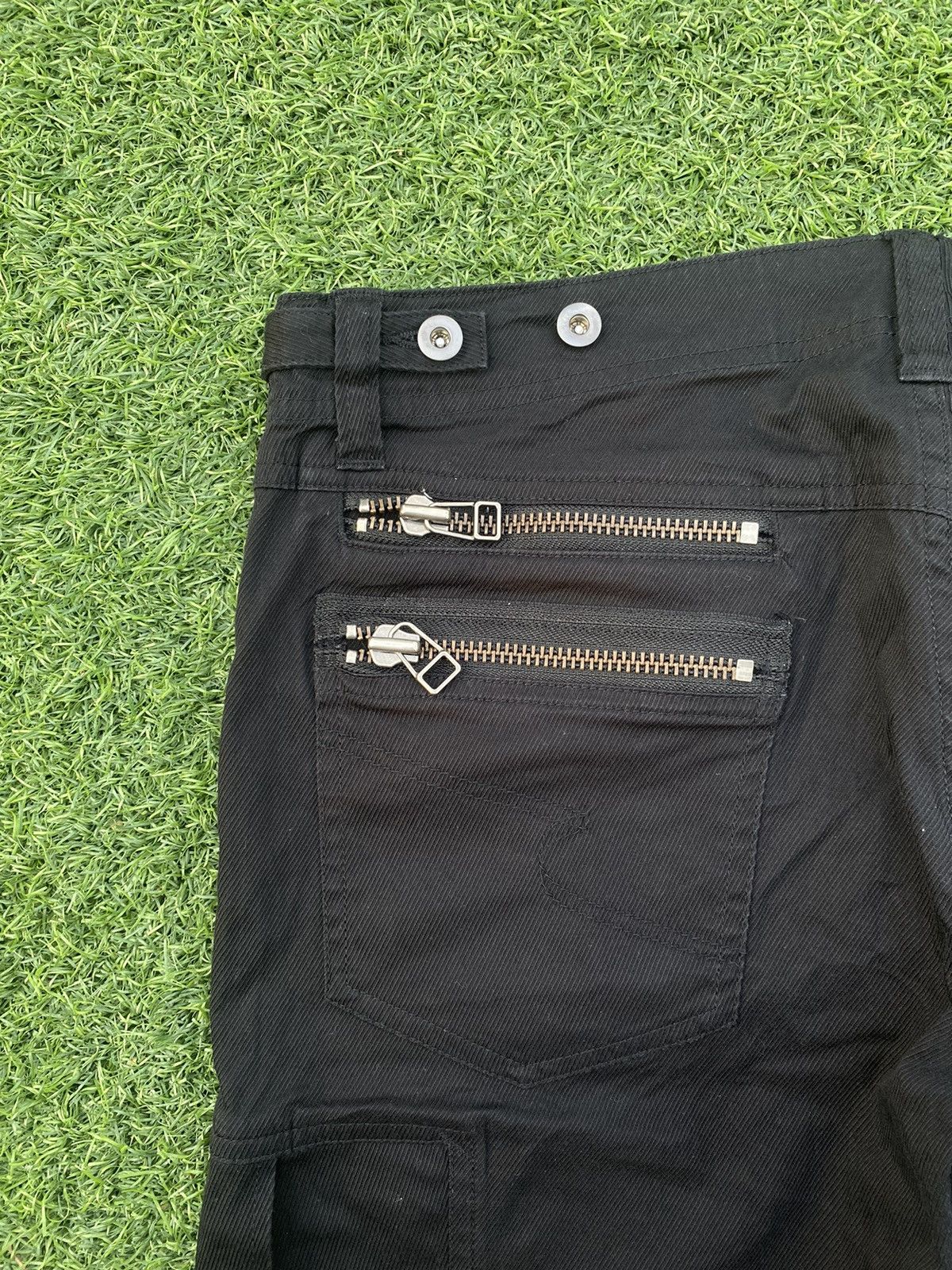 If Six Was Nine × Japanese Brand × semanticdesign RARE SEMANTIC DESIGN BLACK MULTI POCKET PANTS Size US 32 / EU 48 - 3 Thumbnail