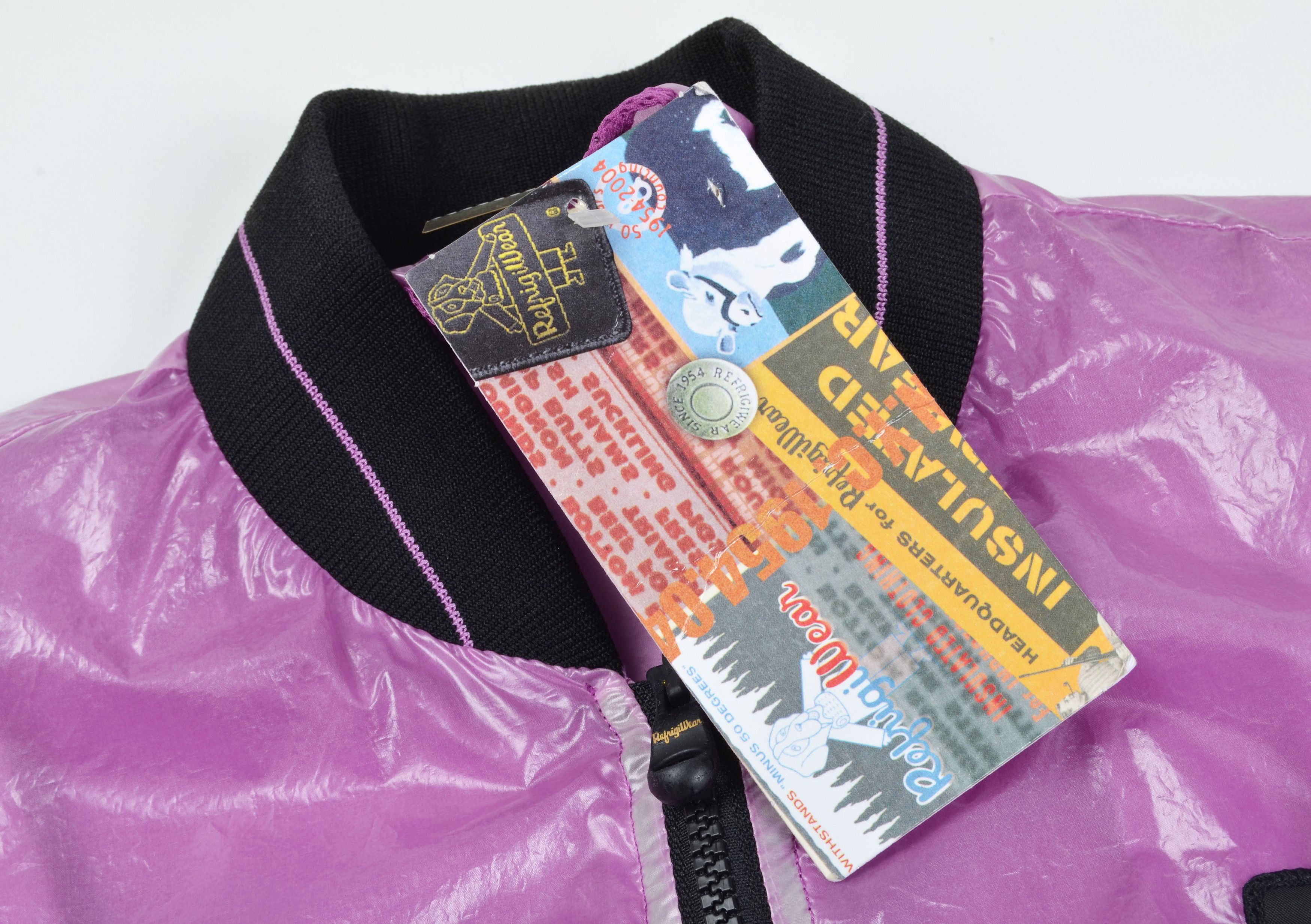 Refrigiwear Refrigewear by Miss Sixty Y2K Pink Nylon Wind Proof Bomber Size M / US 6-8 / IT 42-44 - 8 Thumbnail