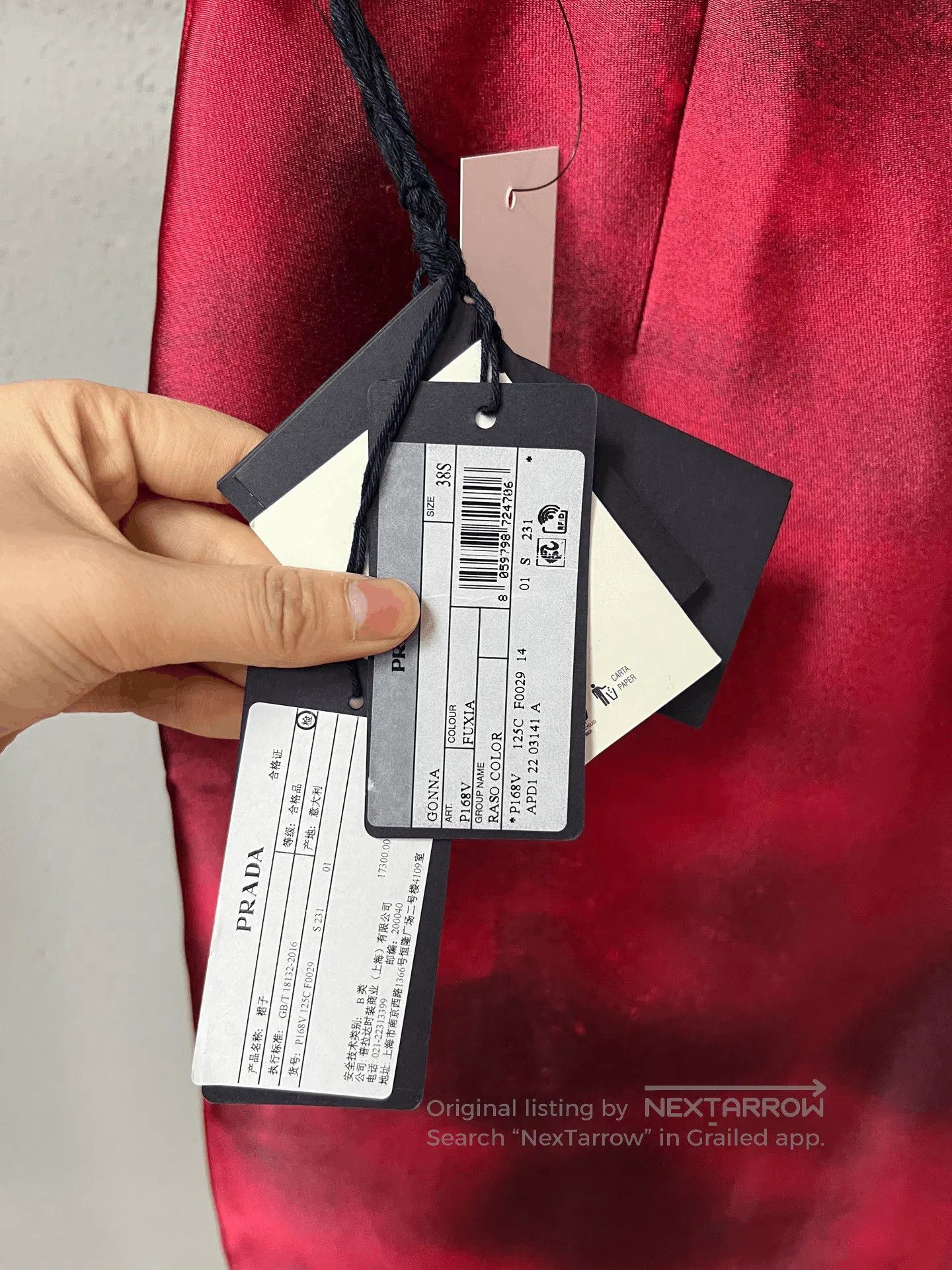 Prada Prada Runway Origami Midi Skirt. Size 37" - 4 Thumbnail