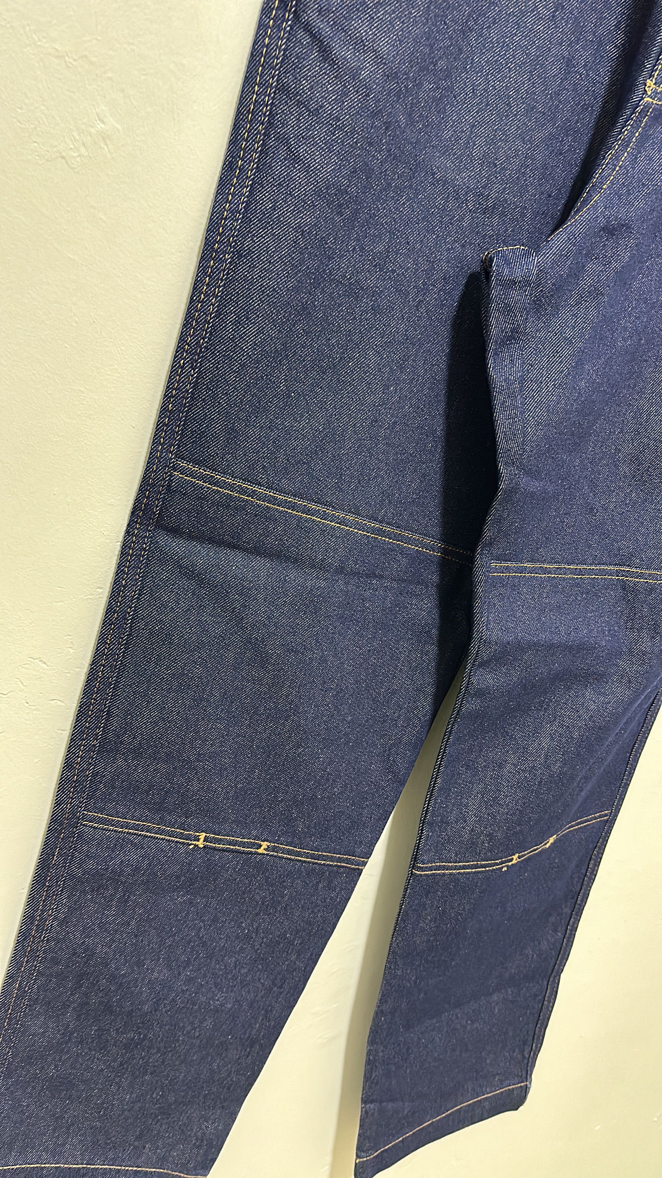 Stussy Stussy Raw Denim Double Knee Work Pant Size 28 Size US 28 / EU 44 - 4 Thumbnail