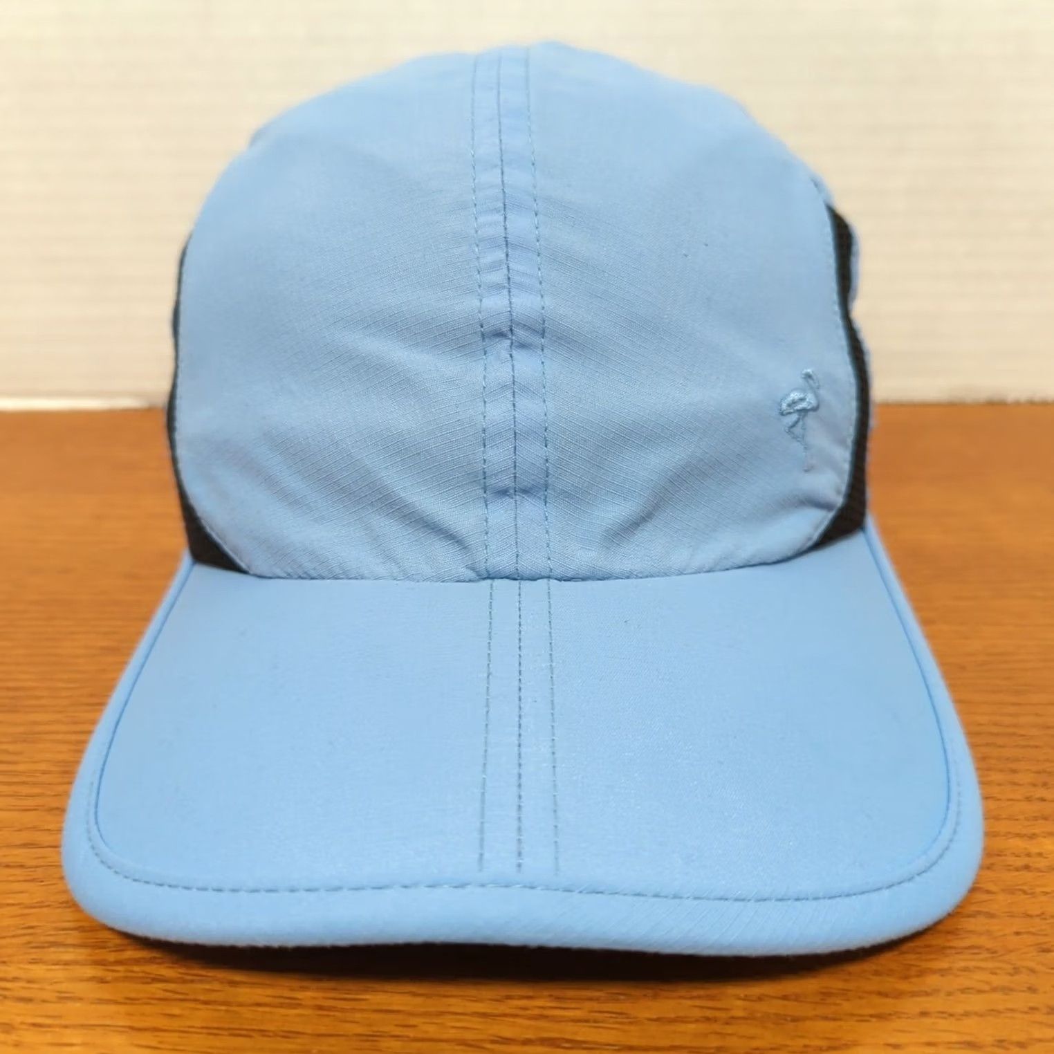 Vintage Columbia Hat Cap Strap Back Light Blue Athletic Lightweight Running Panel Men's Baseball Cap Size ONE SIZE - 2 Thumbnail