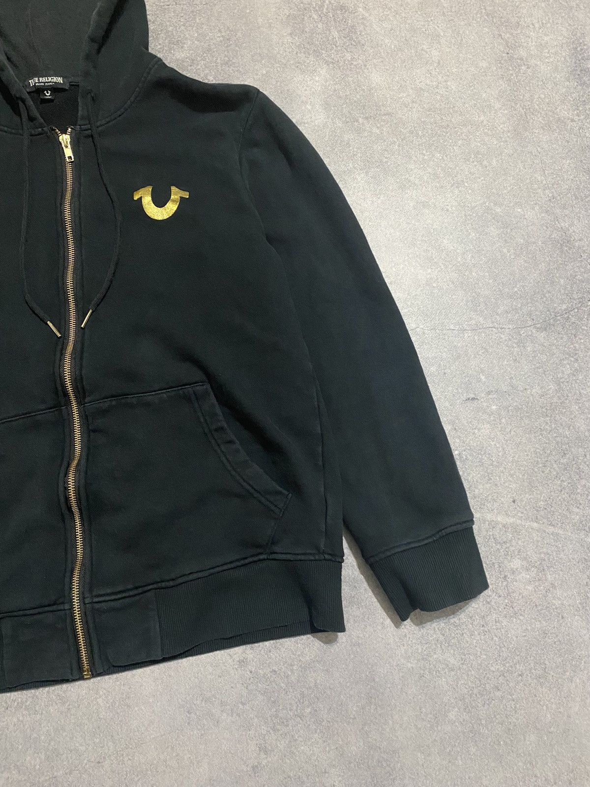 True Religion True Religion Horseshoe Logo Zip Hoodie Women’s M Size M / US 6-8 / IT 42-44 - 5 Thumbnail
