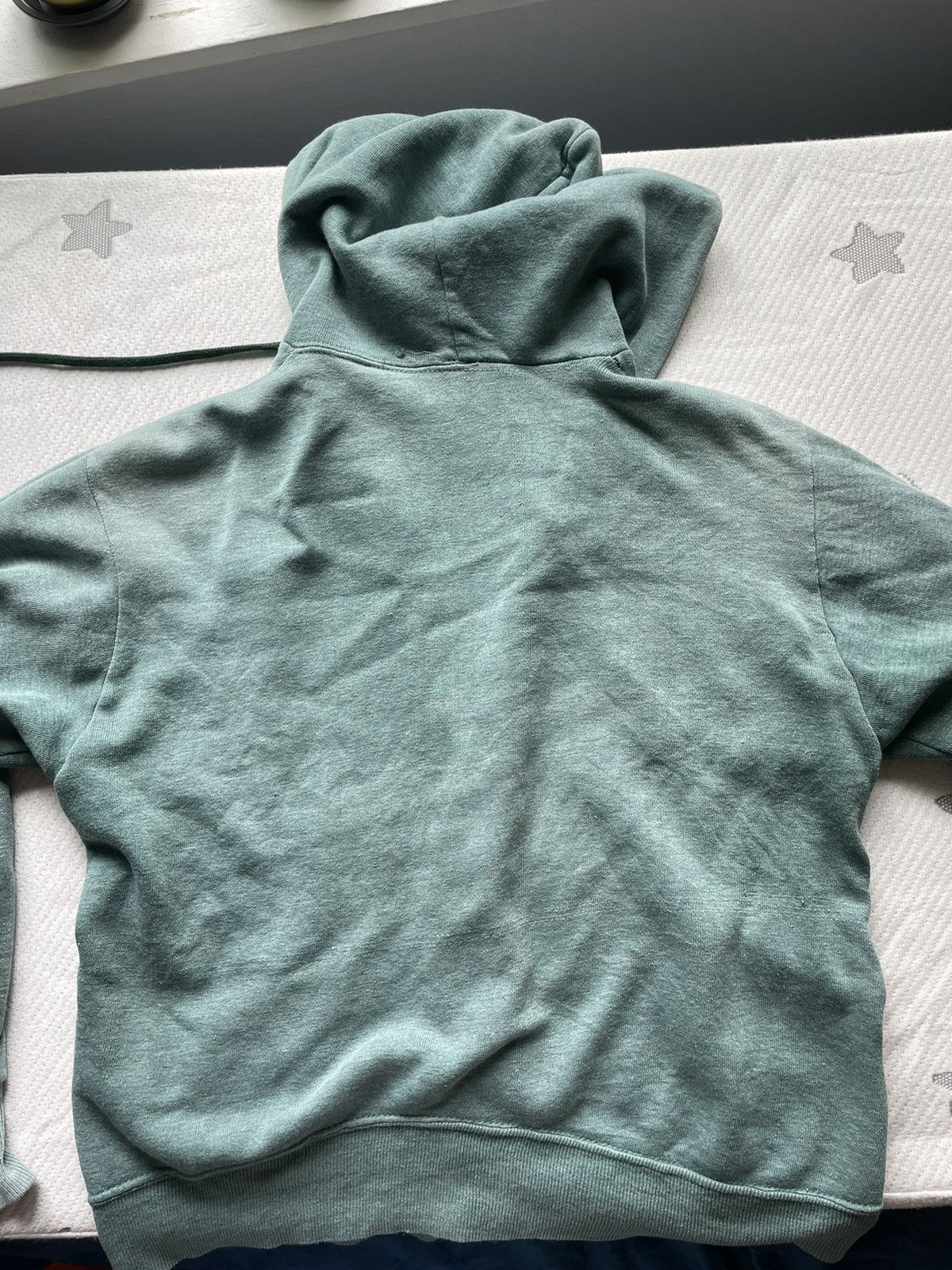 RRL Ralph Lauren Vintage 1950s Faded Green Hoodie Size M Talon Zipper Size US M / EU 48-50 / 2 - 5 Thumbnail
