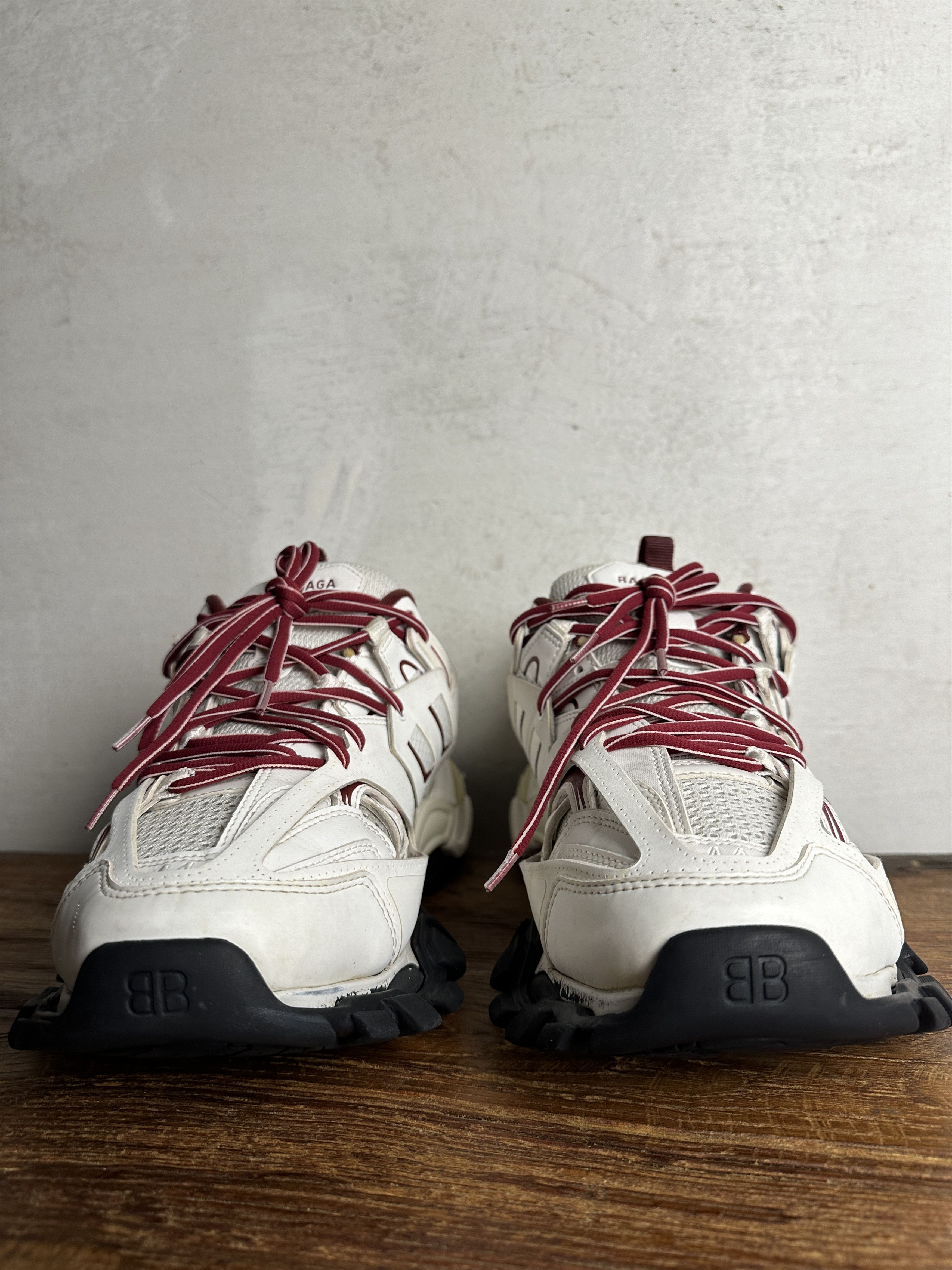 Balenciaga Balenciaga Track White Red Sneakers Size US 11 / EU 44 - 4 Thumbnail
