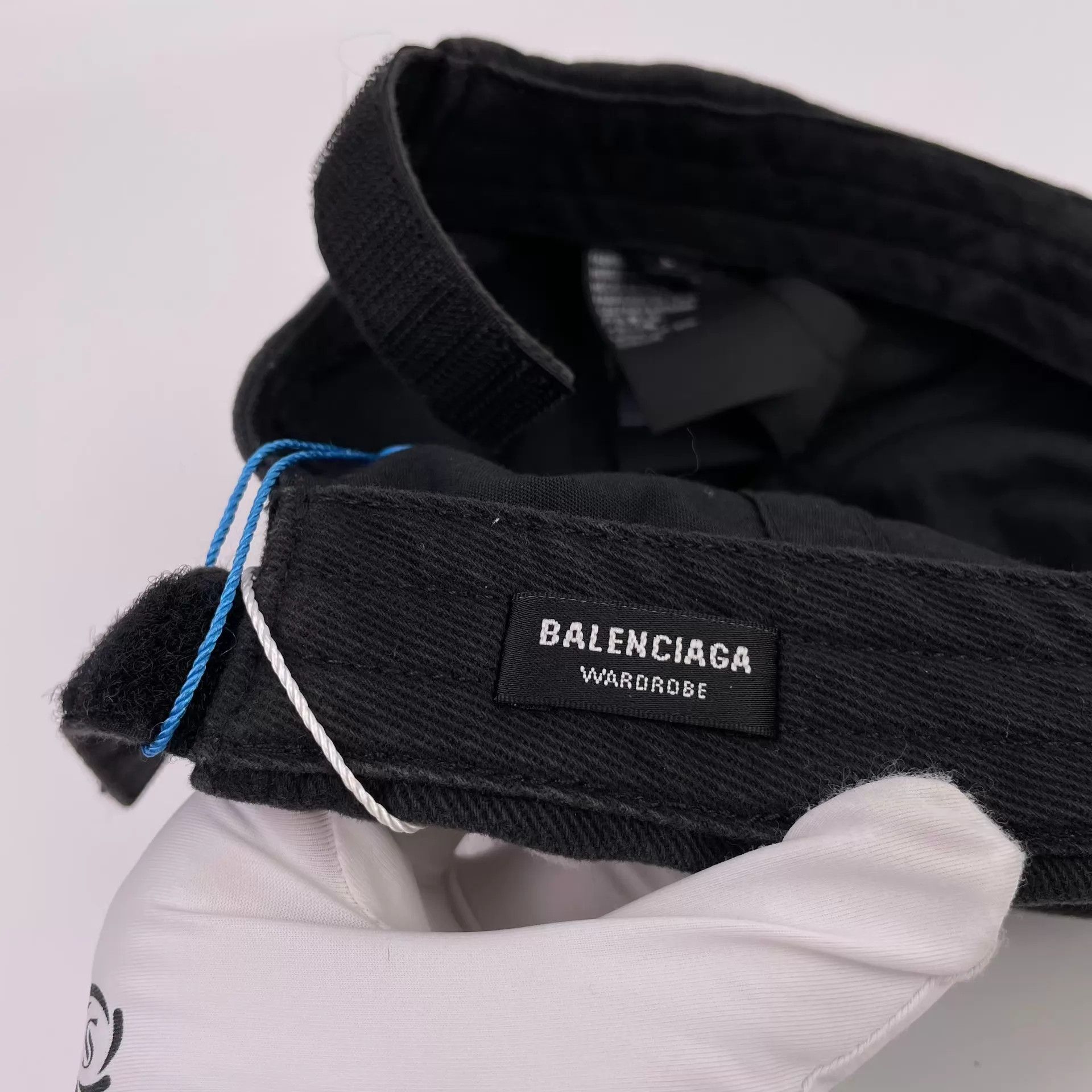 Balenciaga Balenciaga Black L Baseball Cap Size ONE SIZE - 6 Thumbnail