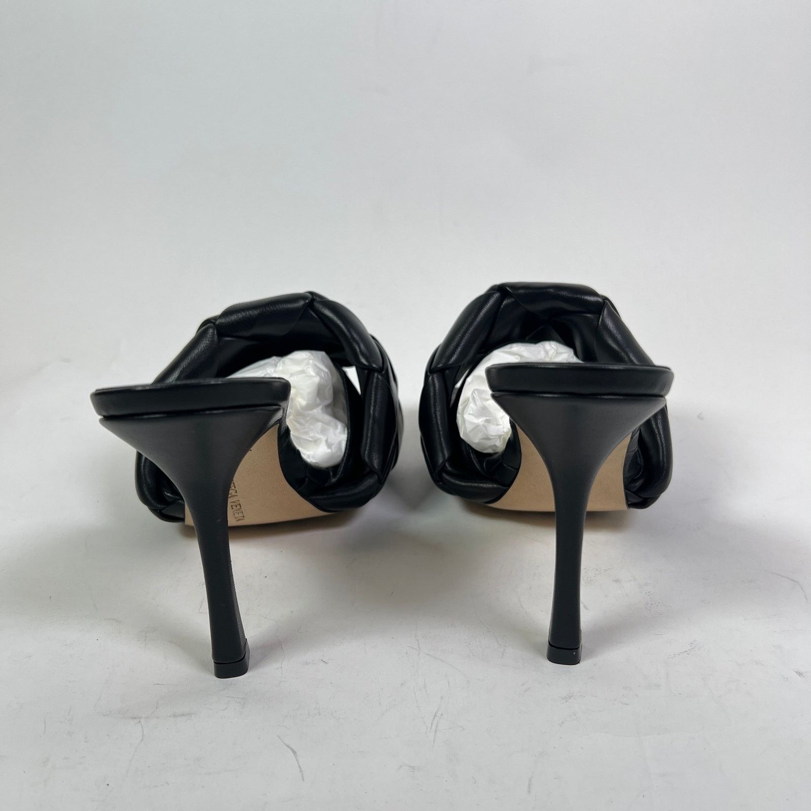 Bottega Veneta Bottega Veneta Lido Intrecciato Leather Mules Size US 10 / IT 40 - 6 Thumbnail