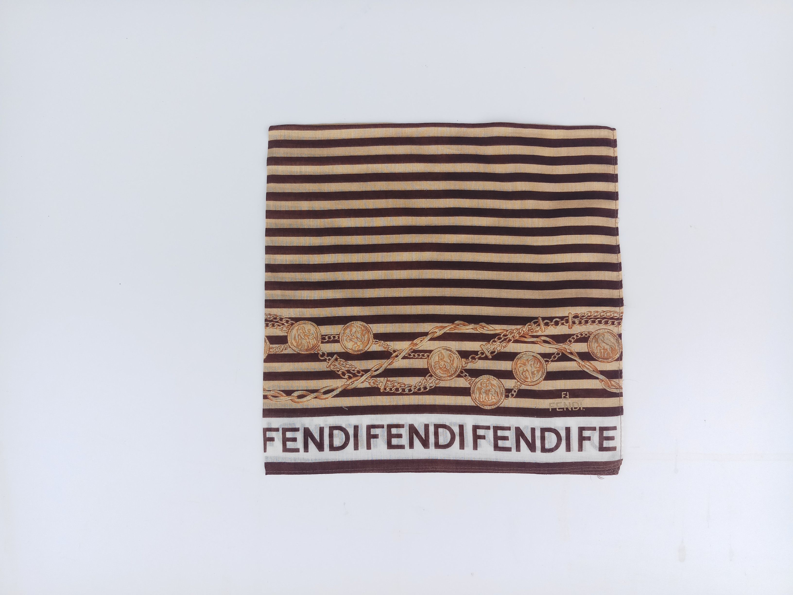 Fendi Vintage handkerchief FENDI, Bandana Handkerchief Size ONE SIZE - 1 Thumbnail