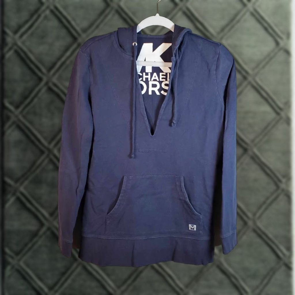 Michael Kors Michael Kors Hoodie Womens M Multicolor Deep V Neck Light Weight Pullover Size M / US 6-8 / IT 42-44 - 1 Thumbnail