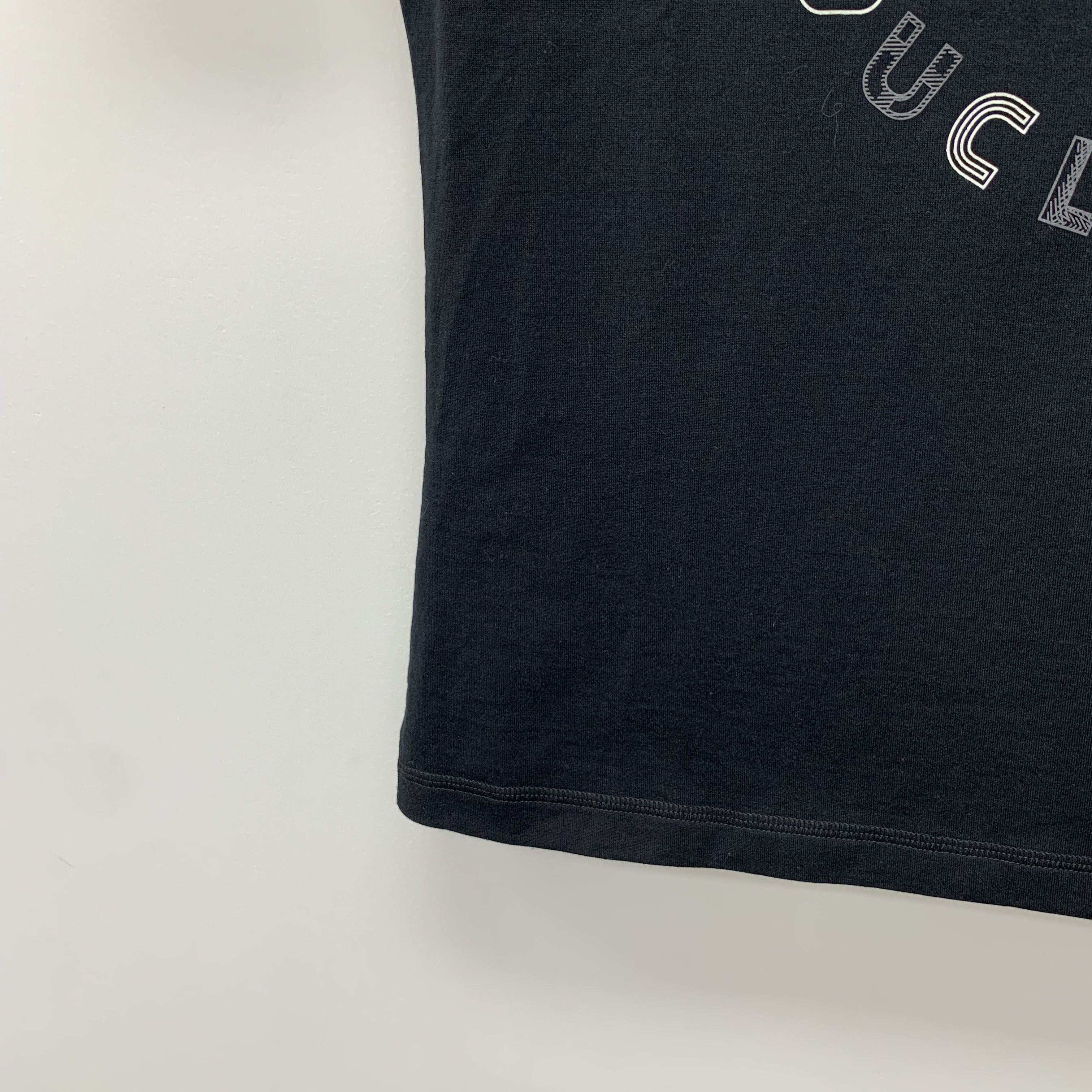 Hermes Hermès Cotton T-Shirt – Black Letter Crewneck (Size XXS) Size US XXS / EU 40 - 4 Thumbnail