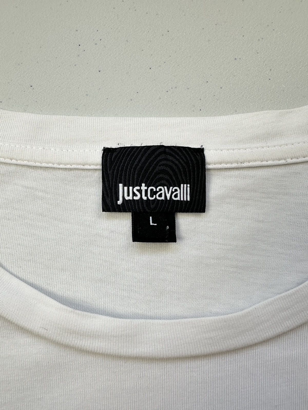 Just Cavalli Just Cavalli Print Logo Tee Size US L / EU 52-54 / 3 - 8 Thumbnail