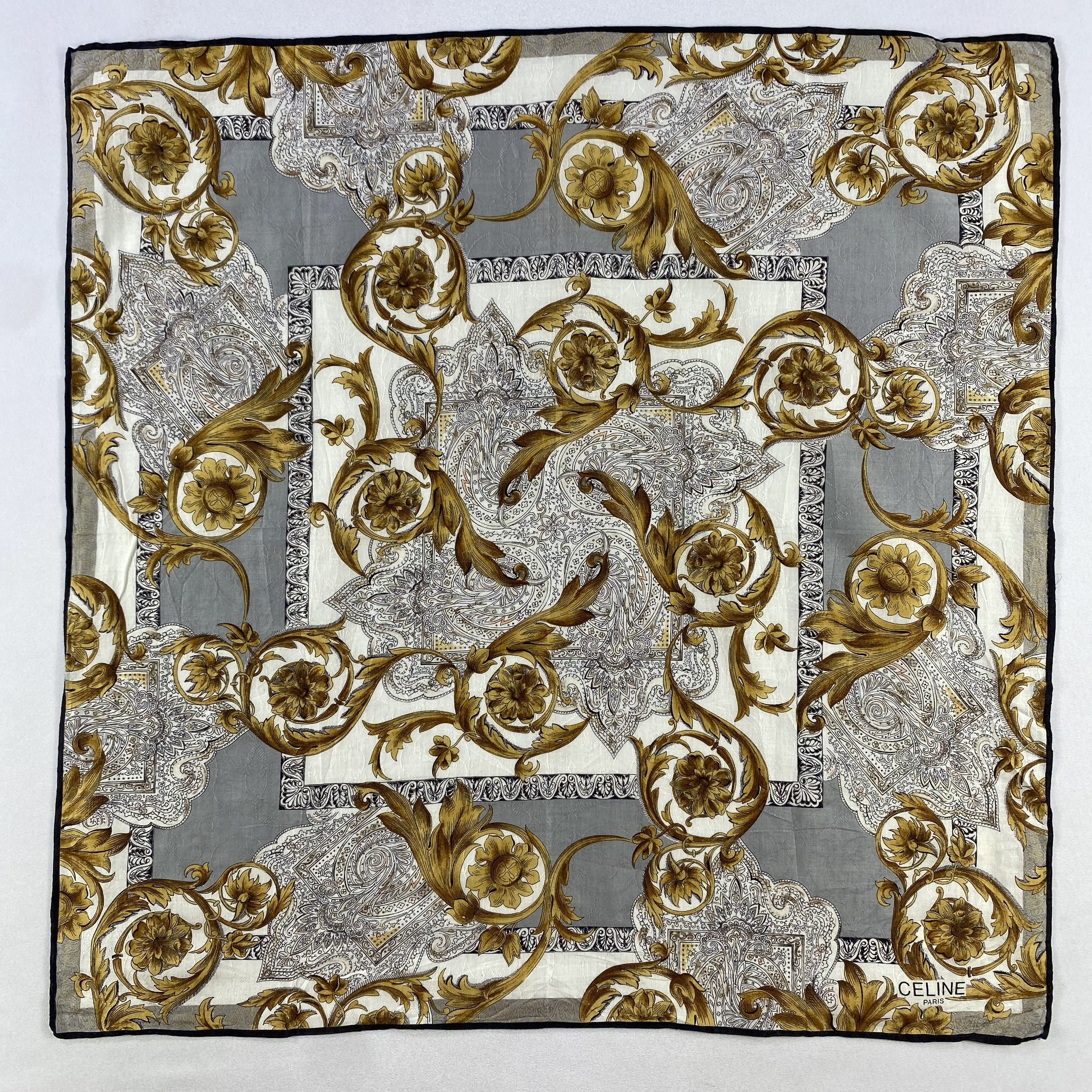 Celine × Vintage Celine Bandana/ Handkerchief / Neckerchief Size ONE SIZE - 1 Thumbnail