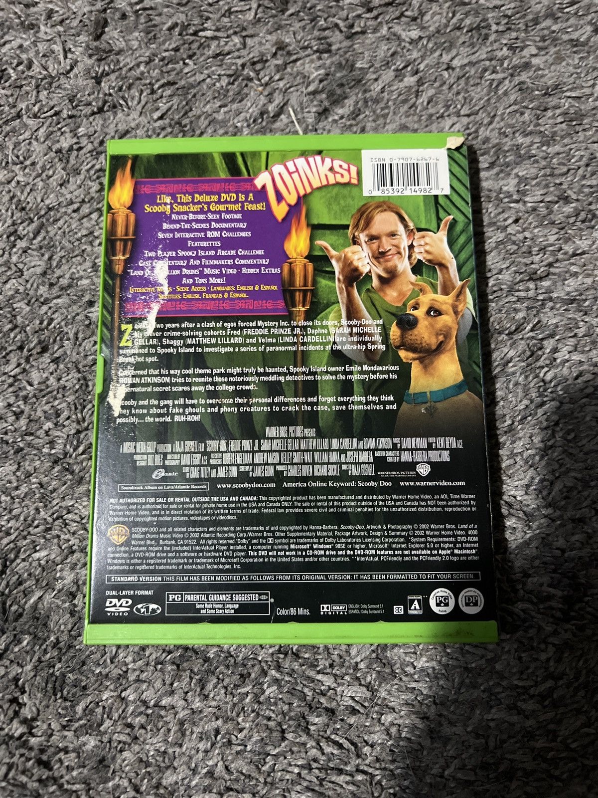 Warner Bros Scooby-Doo (DVD) Size ONE SIZE - 2 Thumbnail