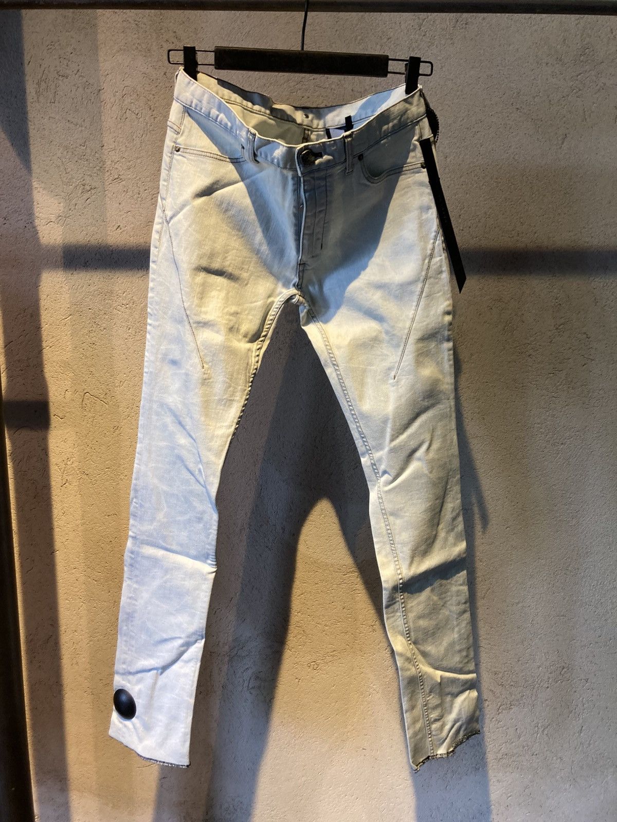 Fagassent Toshiki Aoki Seigeki Very Light Blue Denim Size US 32 / EU 48 - 1 Thumbnail