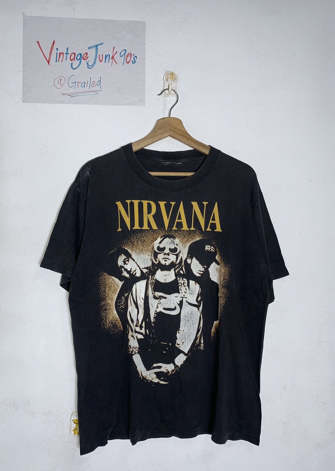Vintage DISTRESSED NIRVANA T-shirt