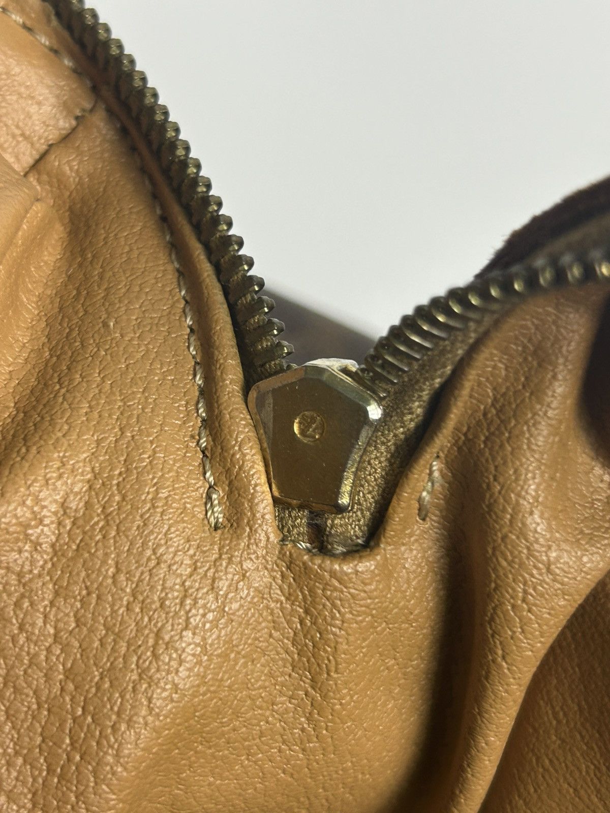 Celine Celine Brown Macadam Handbag Size ONE SIZE - 6 Thumbnail