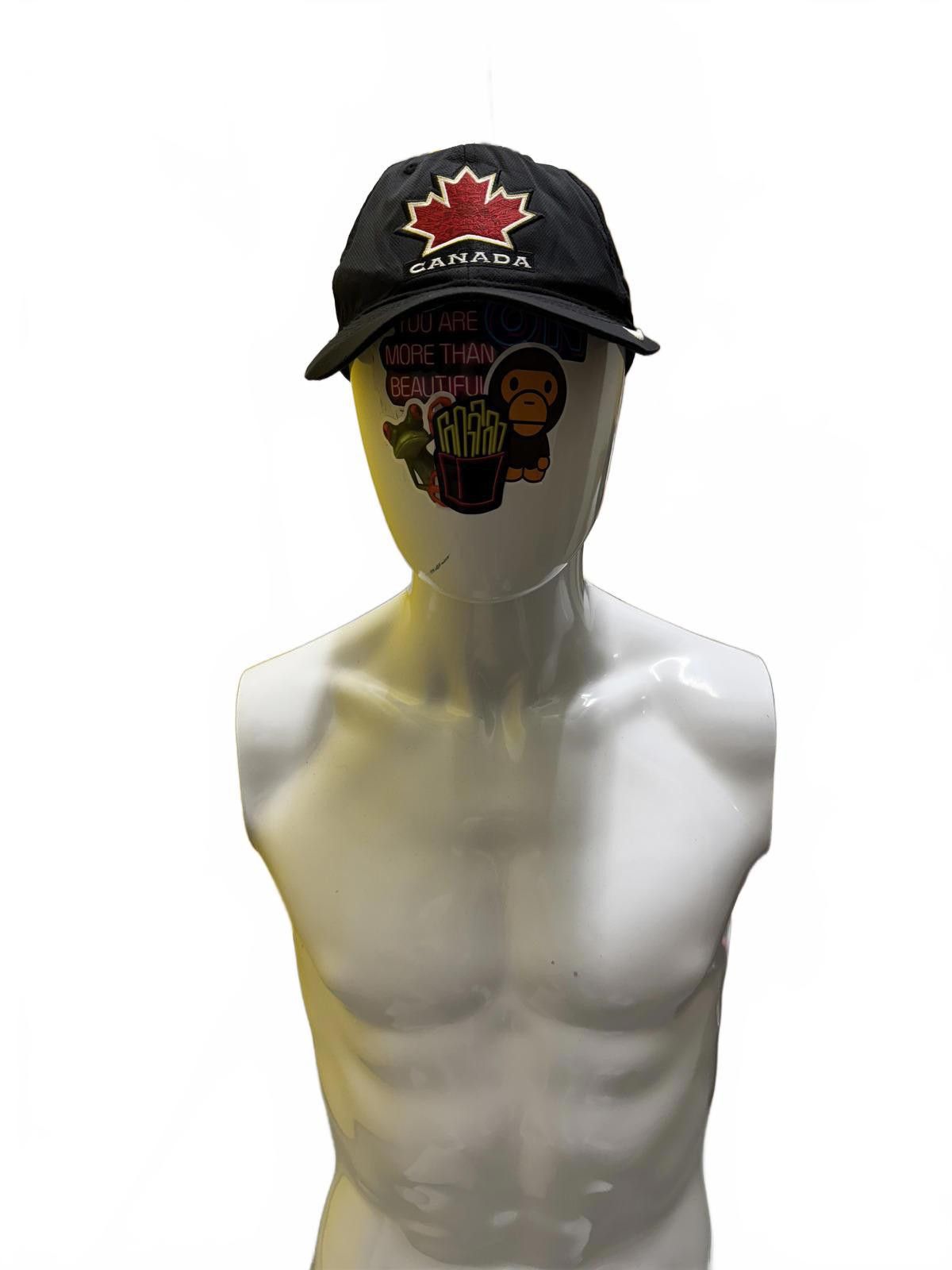 Nike Nike Canada Black Dri-Fit Adjustable Baseball Cap Size ONE SIZE - 2 Thumbnail