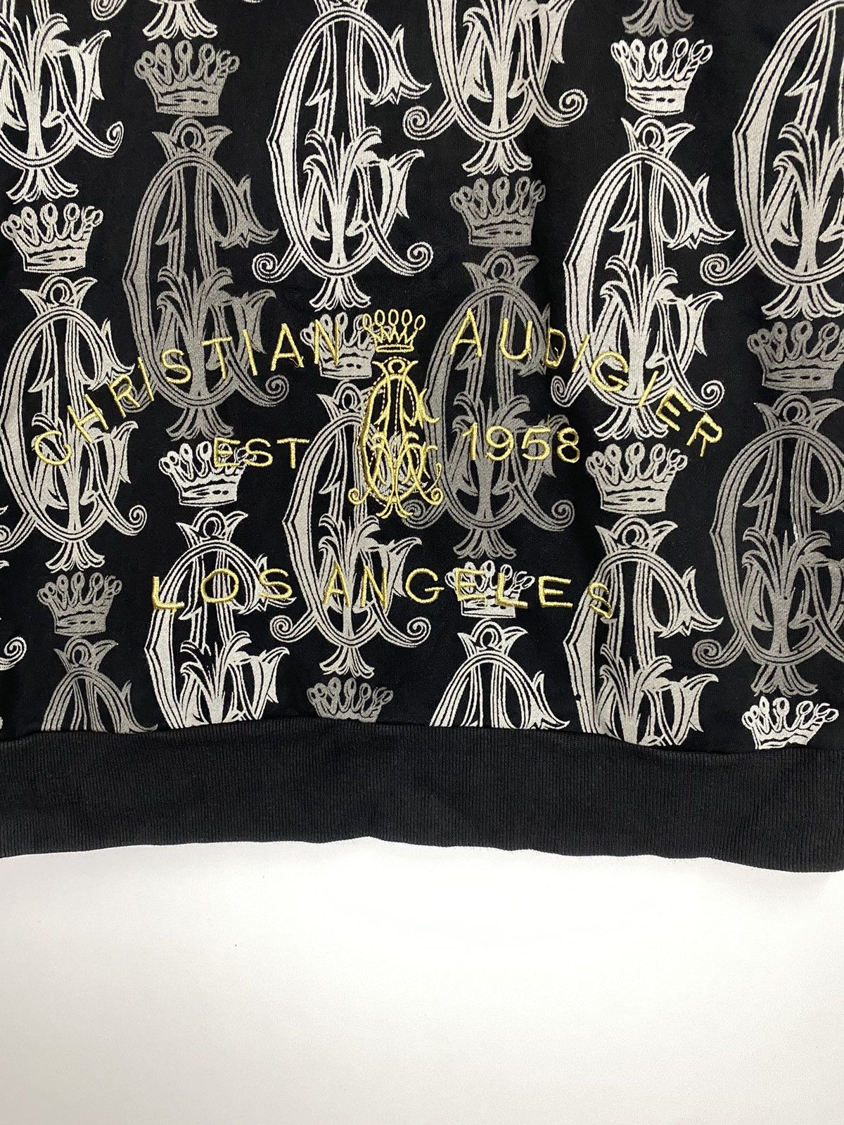 Christian Audigier ✅️Vintage Christian Audigier Los Angeles Zipper Jacket Size US L / EU 52-54 / 3 - 10 Thumbnail