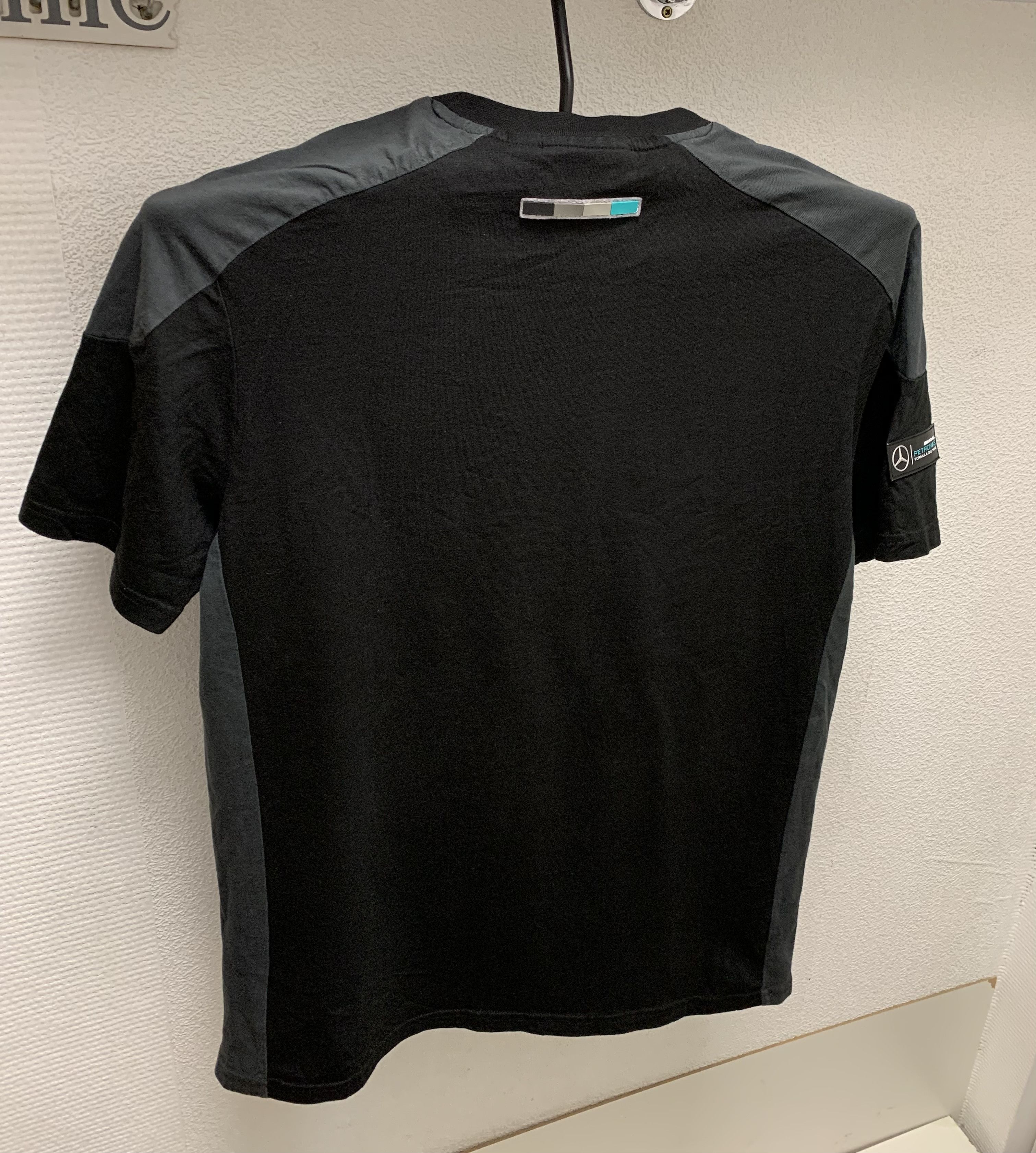 Mercedes-Benz Lewis Hamilton Mercedes Benz black t-shirt M sz formula uno Size US M / EU 48-50 / 2 - 2 Thumbnail