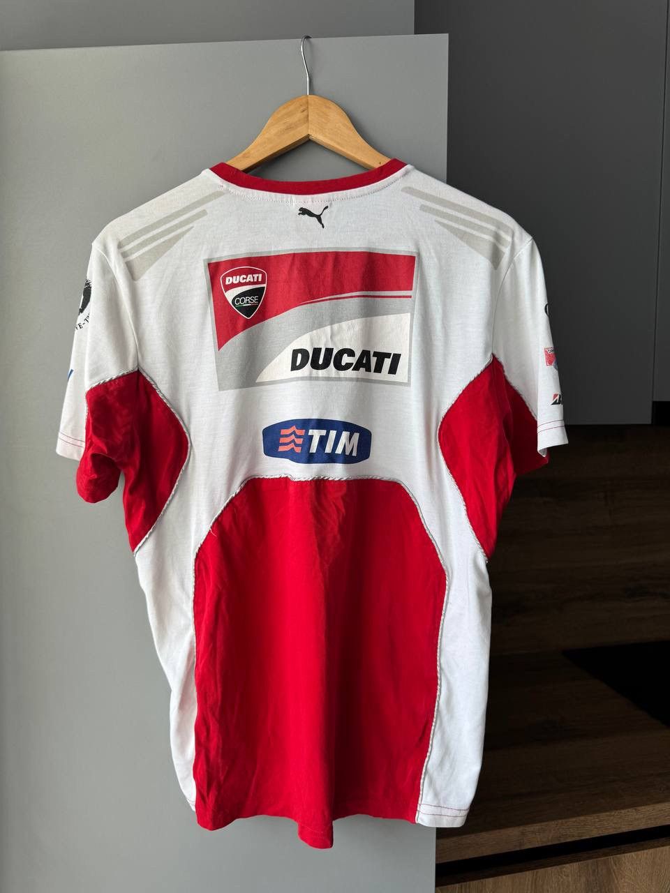 Puma Vintage Racing Tee Shirts Puma Ducati PatchWork Logo Size US M / EU 48-50 / 2 - 4 Thumbnail
