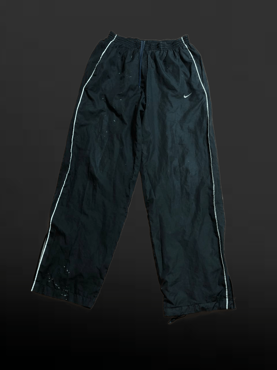 Nike Vintage Nike Mini Swoosh Wide Leg Pants Size US 32 / EU 48 - 1 Thumbnail
