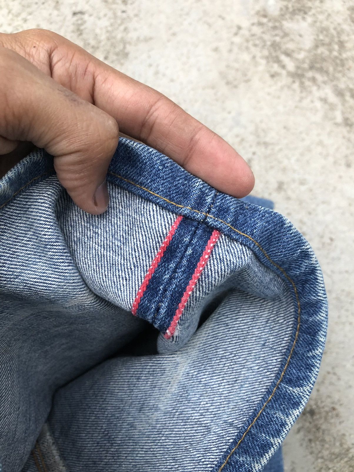 Blue Blue Japan VINTAGE SELVEDGE BLUE BLUE JAPAN DENIM Size US 28 / EU 44 - 3 Thumbnail