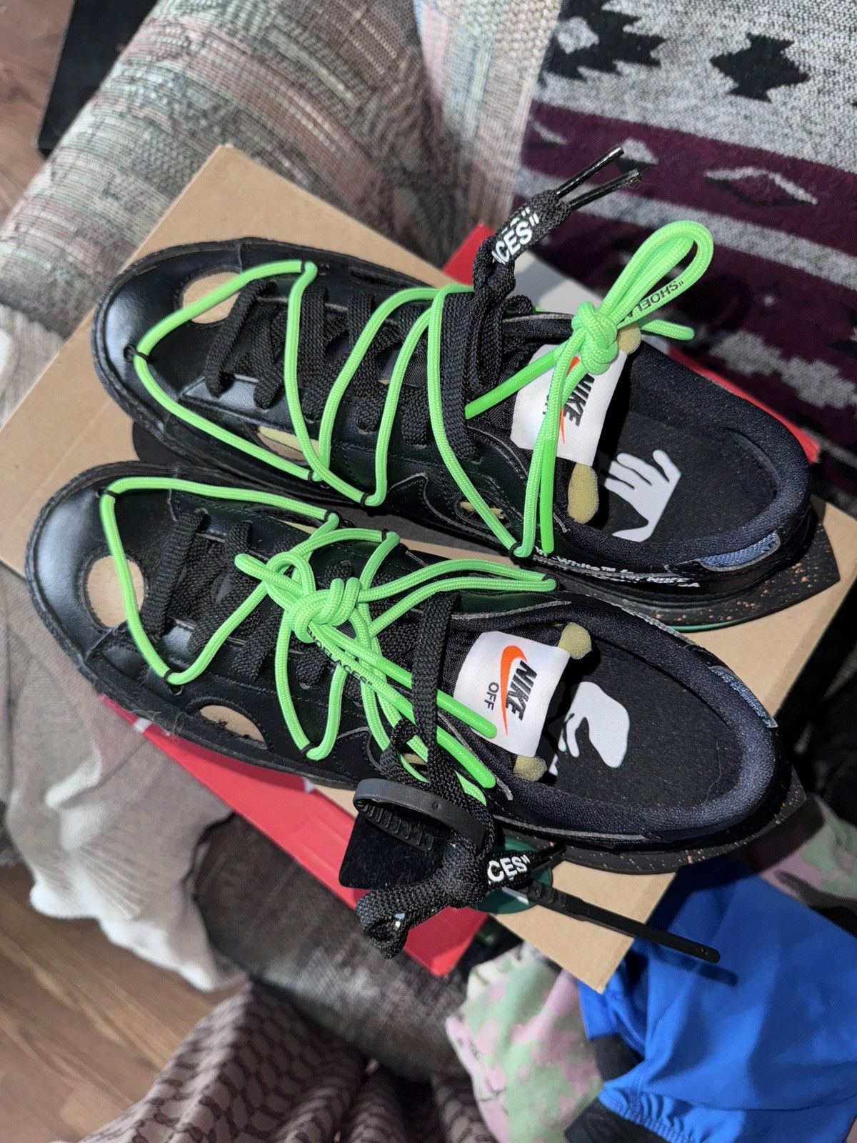 Nike × Off-White Nike x Off-White Blazer Low BNWT Size US 8 / EU 41 - 5 Thumbnail