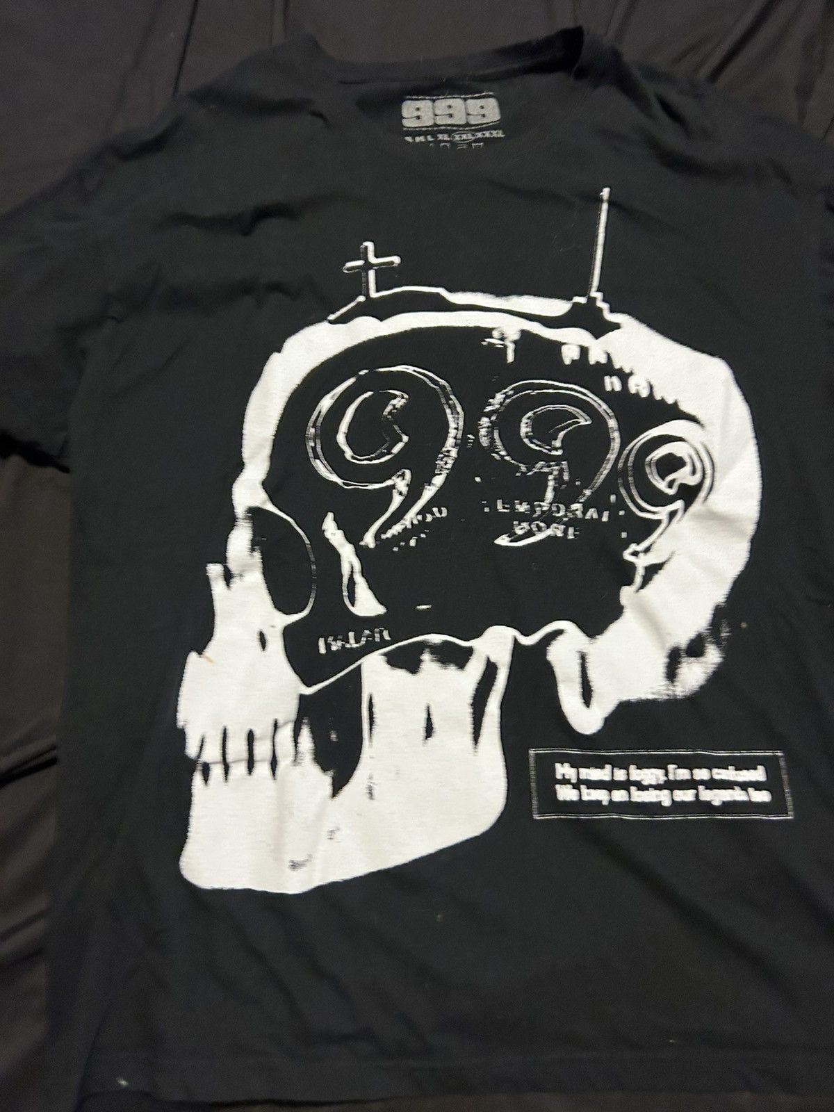 999 Club 999 club Juice WRLD Skull Mind Tee Size US XXL / EU 58 / 5 - 1 Thumbnail