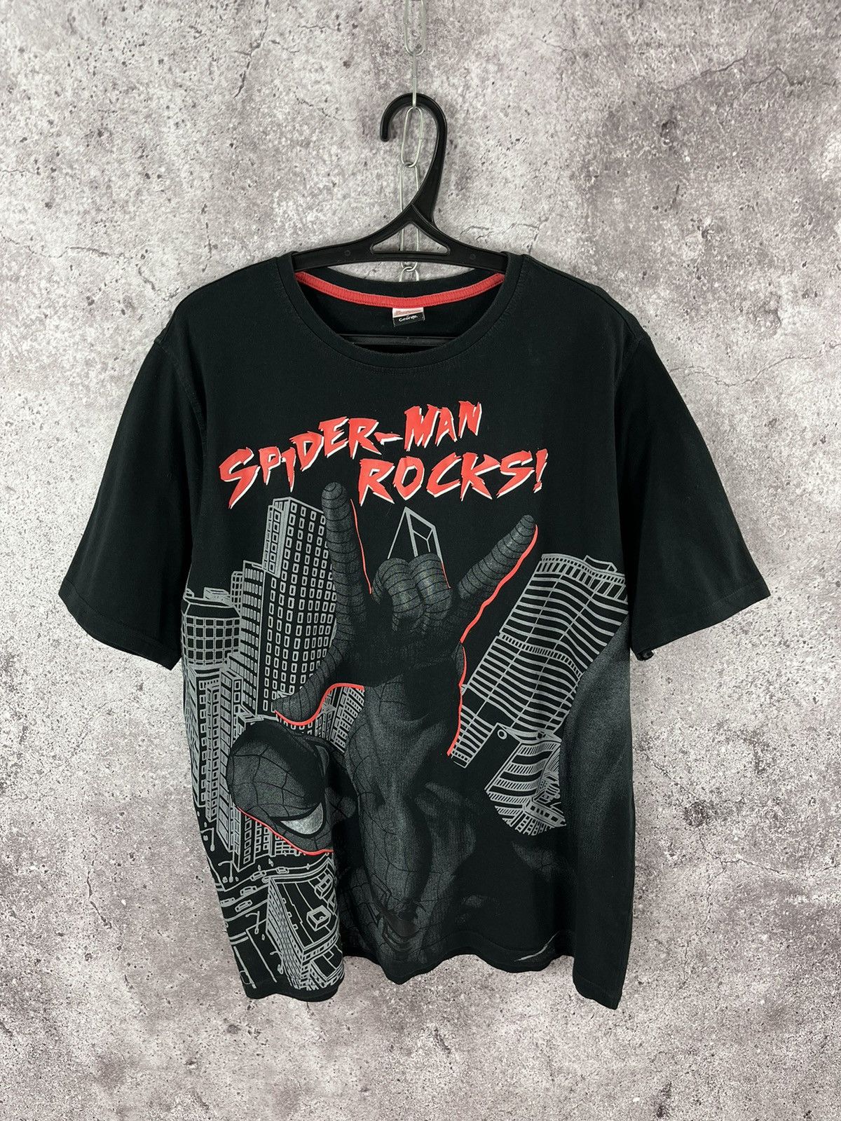 Marvel Comics × Vintage Marvel Comics Spider Man Rocks 2012 Tee Big Size XL Size US XL / EU 56 / 4 - 1 Thumbnail