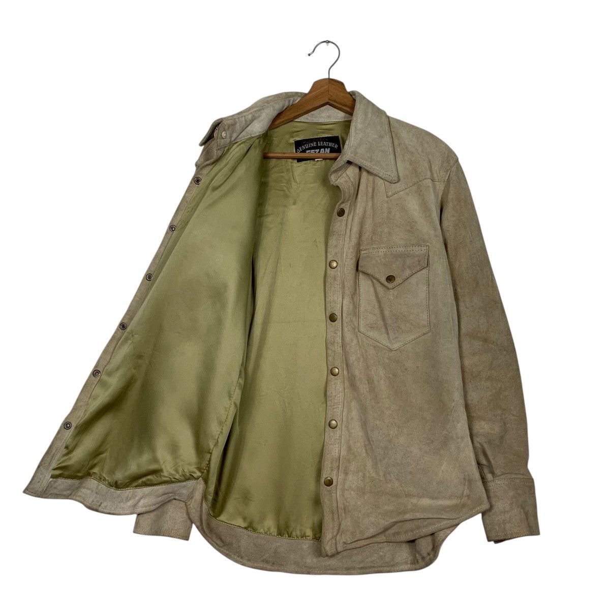 Japanese Brand Japanese Brand Eezan Suede Leather Jacket Size US M / EU 48-50 / 2 - 9 Thumbnail