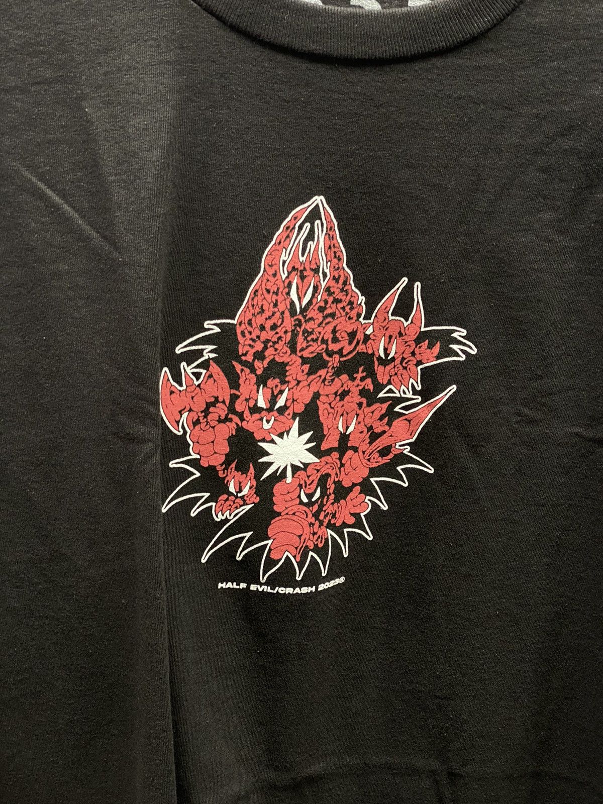 Half Evil HALF EVIL CRASH TEE SZ XL Size US XL / EU 56 / 4 - 2 Thumbnail