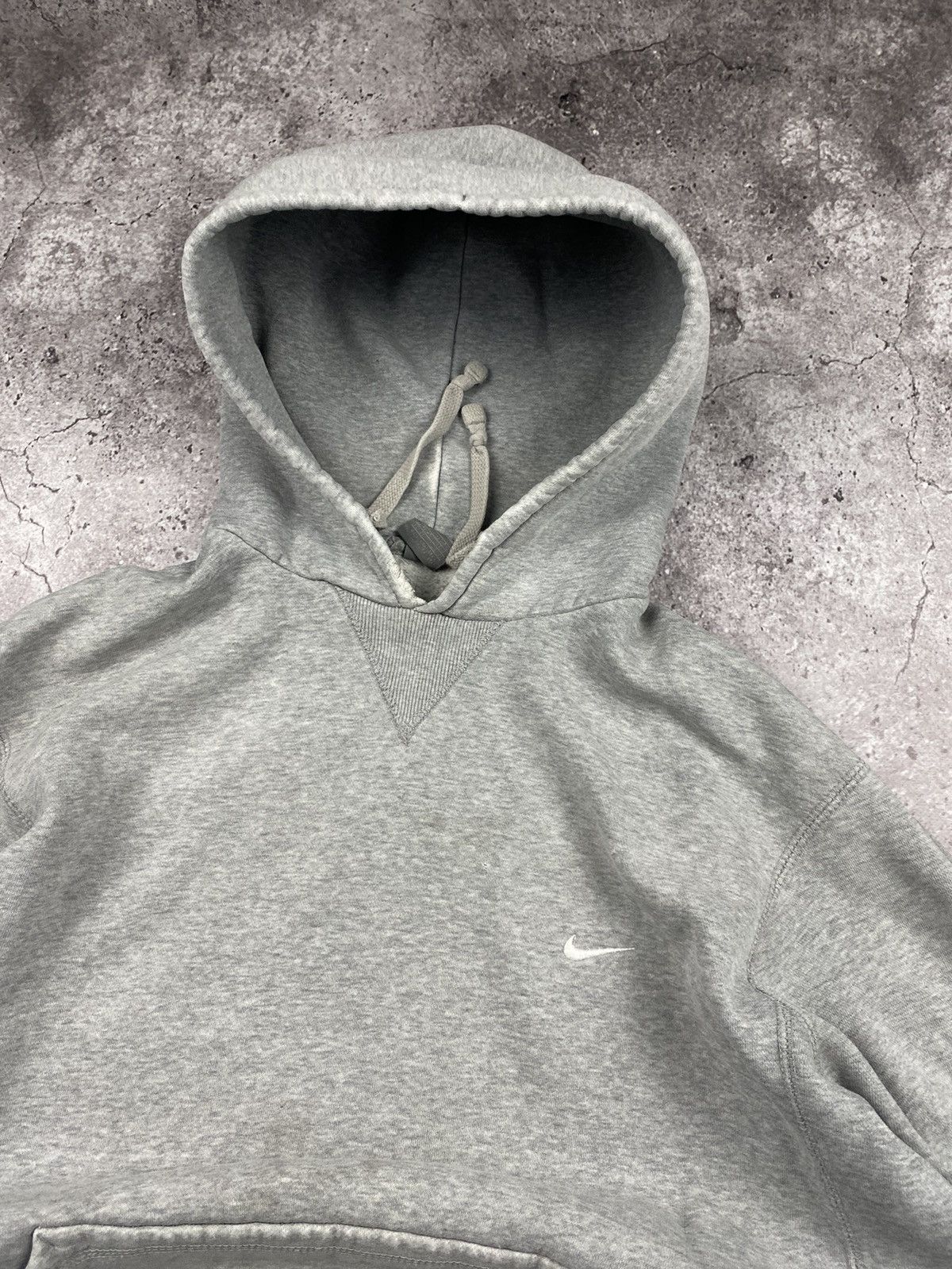 Nike × Vintage USA VINTAGE NIKE DISTRESSED THRASHED BAGGY HOODIE CREWNECK Size US XL / EU 56 / 4 - 2 Thumbnail