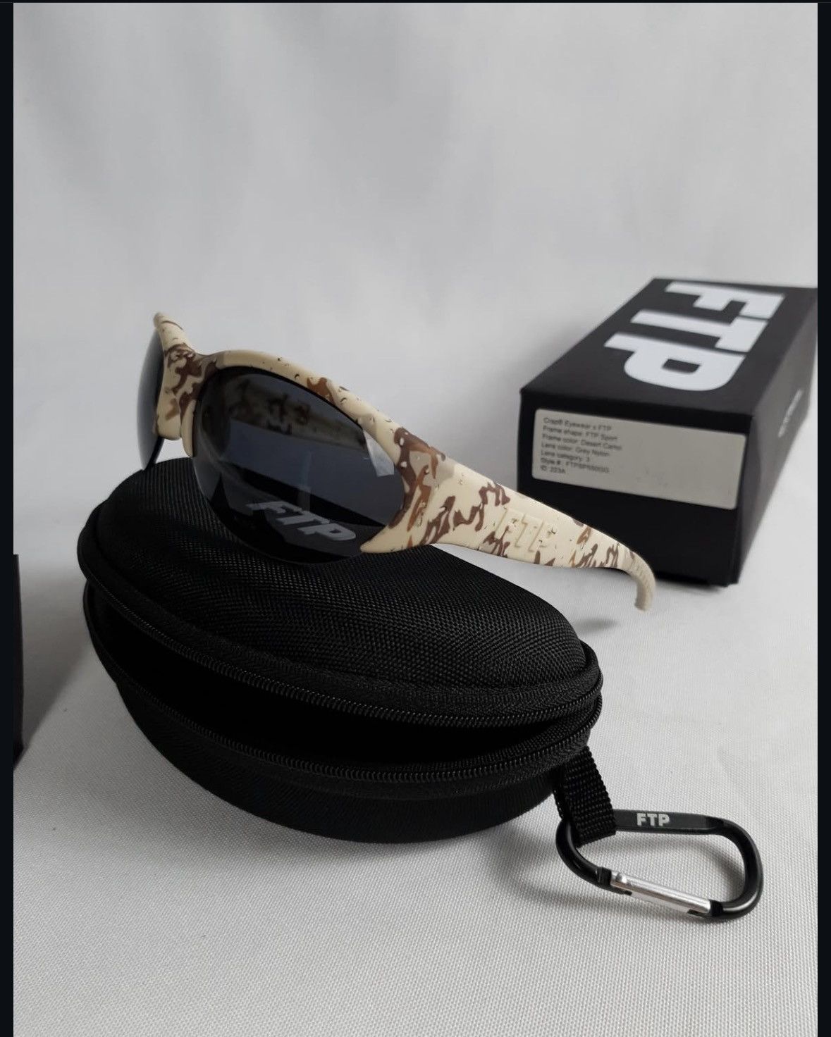 Fuck The Population Bundle of 2 FTP x Crap Eyewear FTP Sport Athletic Sunglasses Size ONE SIZE - 4 Thumbnail