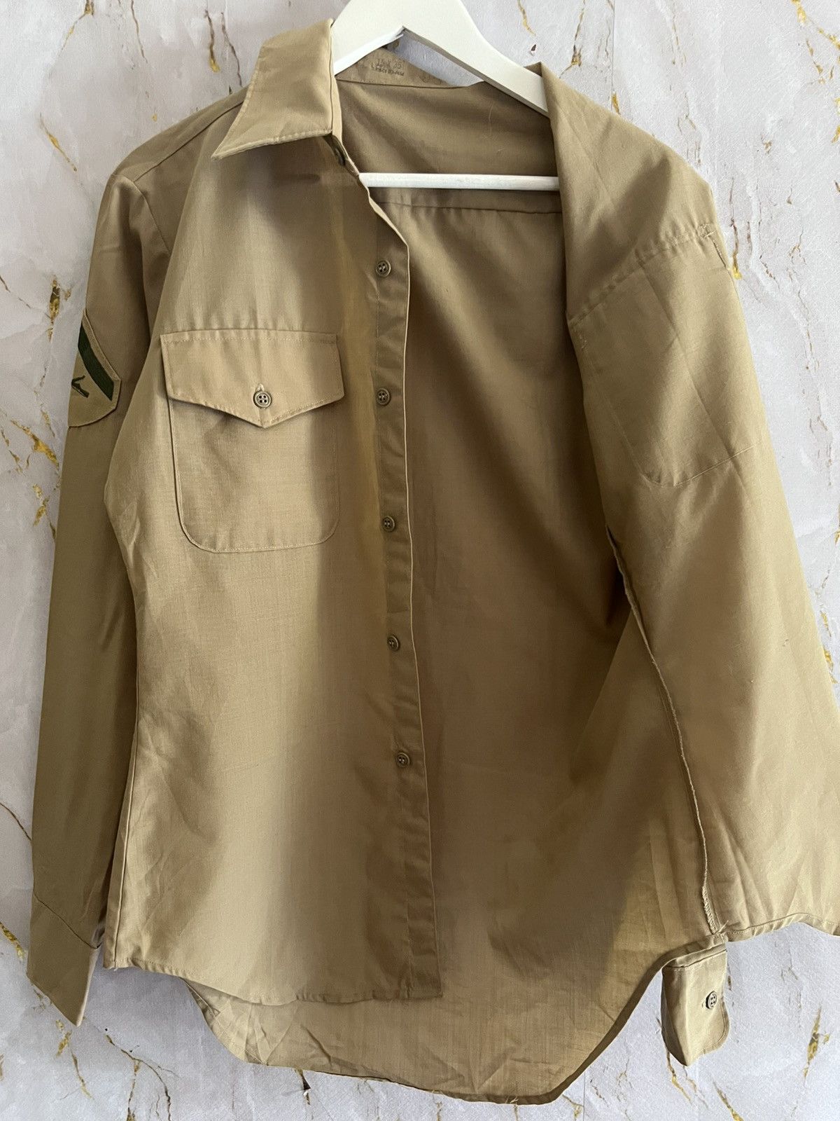 Vintage 🔥 Vintage Army Shirt Button-Up – Streetwear Classic Size US M / EU 48-50 / 2 - 3 Thumbnail