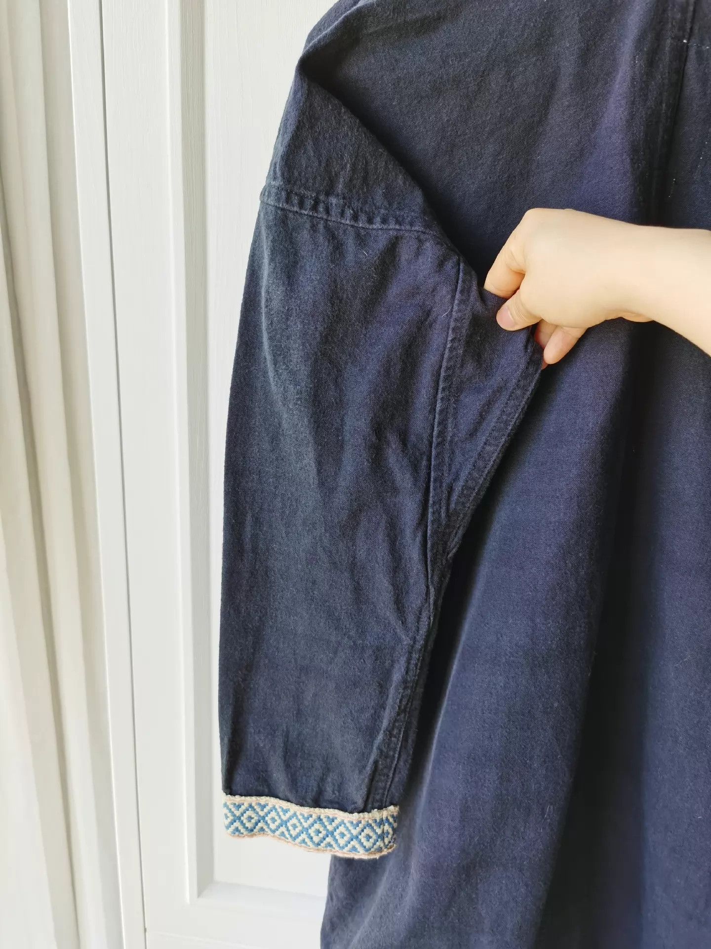 Visvim VISVIM SANJURO COAT indigo 16AW size 2 Worn 1x Size US M / EU 48-50 / 2 - 9 Thumbnail