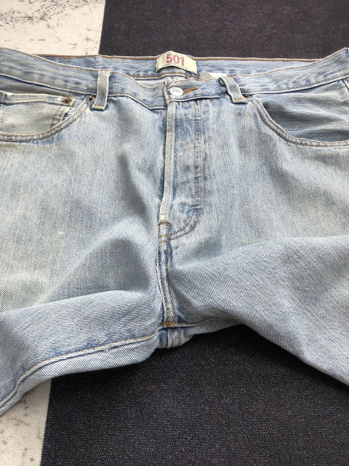 Levi's Vintage Levi's 501 Rusty Light Blue Jeans Size US 34 / EU 50 - 8 Thumbnail