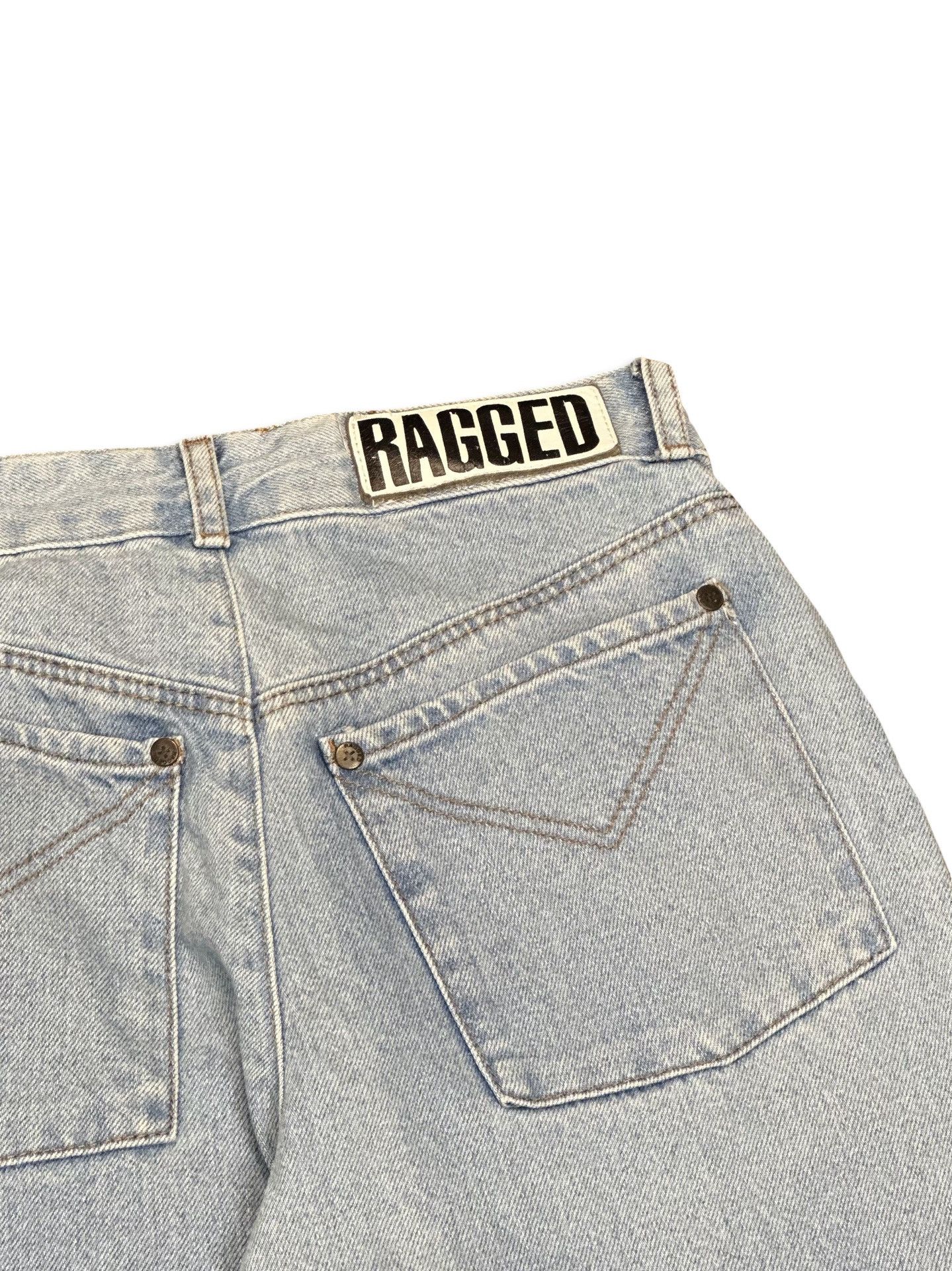 The Ragged Priest Fire Printed Distressed streetwear vintage jeans Size 28" / US 6 / IT 42 - 5 Thumbnail
