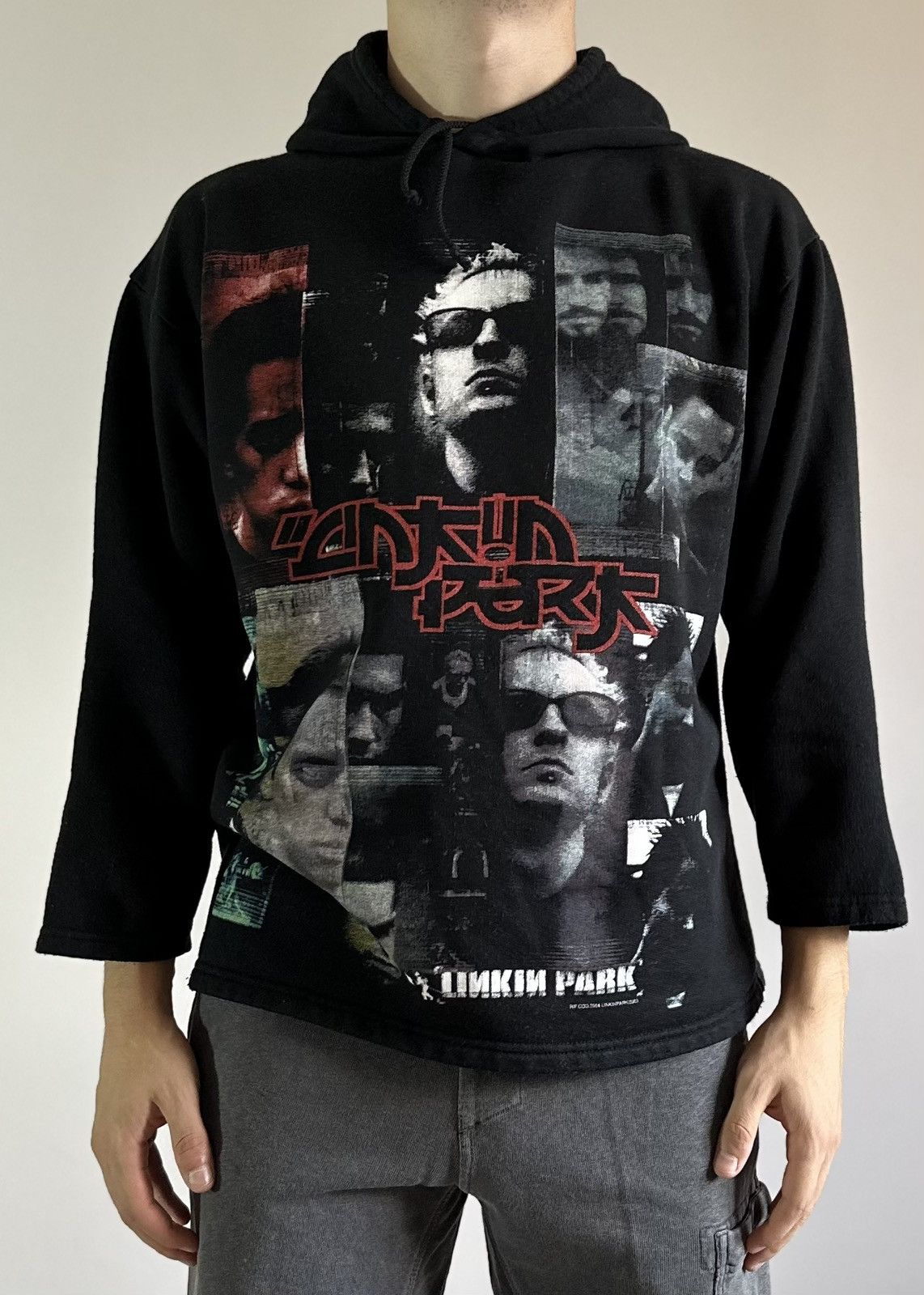 Other Vintage 2003 Linkin Park Worldwide Tour Rock Hoodie Sweater Size M / US 6-8 / IT 42-44 - 11 Thumbnail