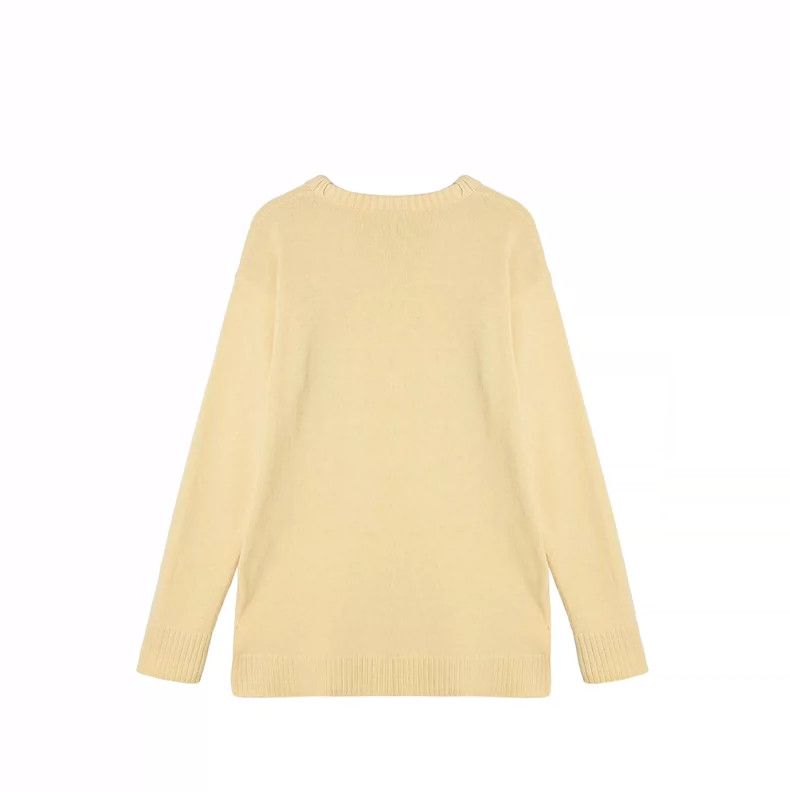 Loewe LOEWE Light yellow sweater Size S / US 4 / IT 40 - 6 Thumbnail